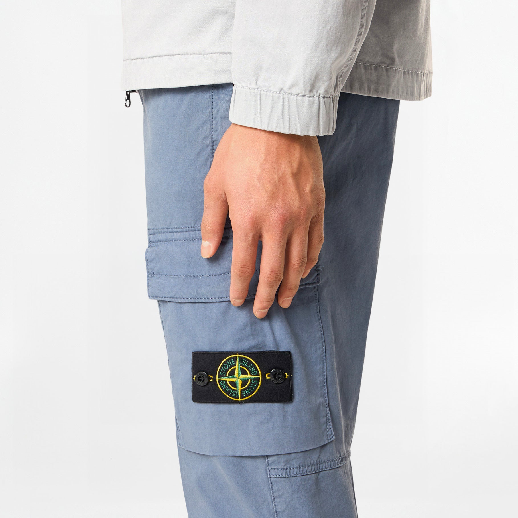 Pantalon Cargo Stone Island Supima® Cotton 3100304 Blue Avio
