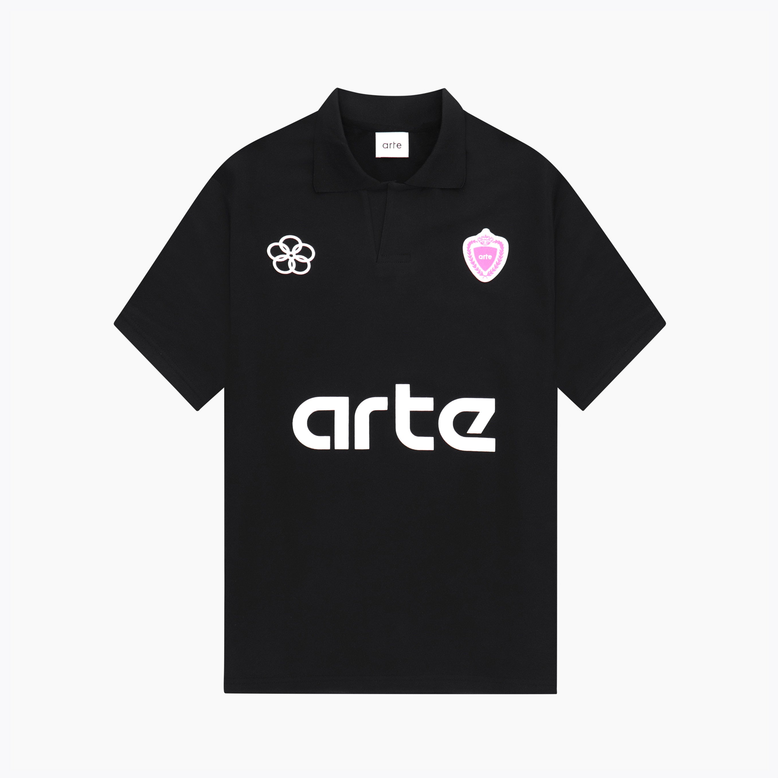 T-shirt Arte Football Noir