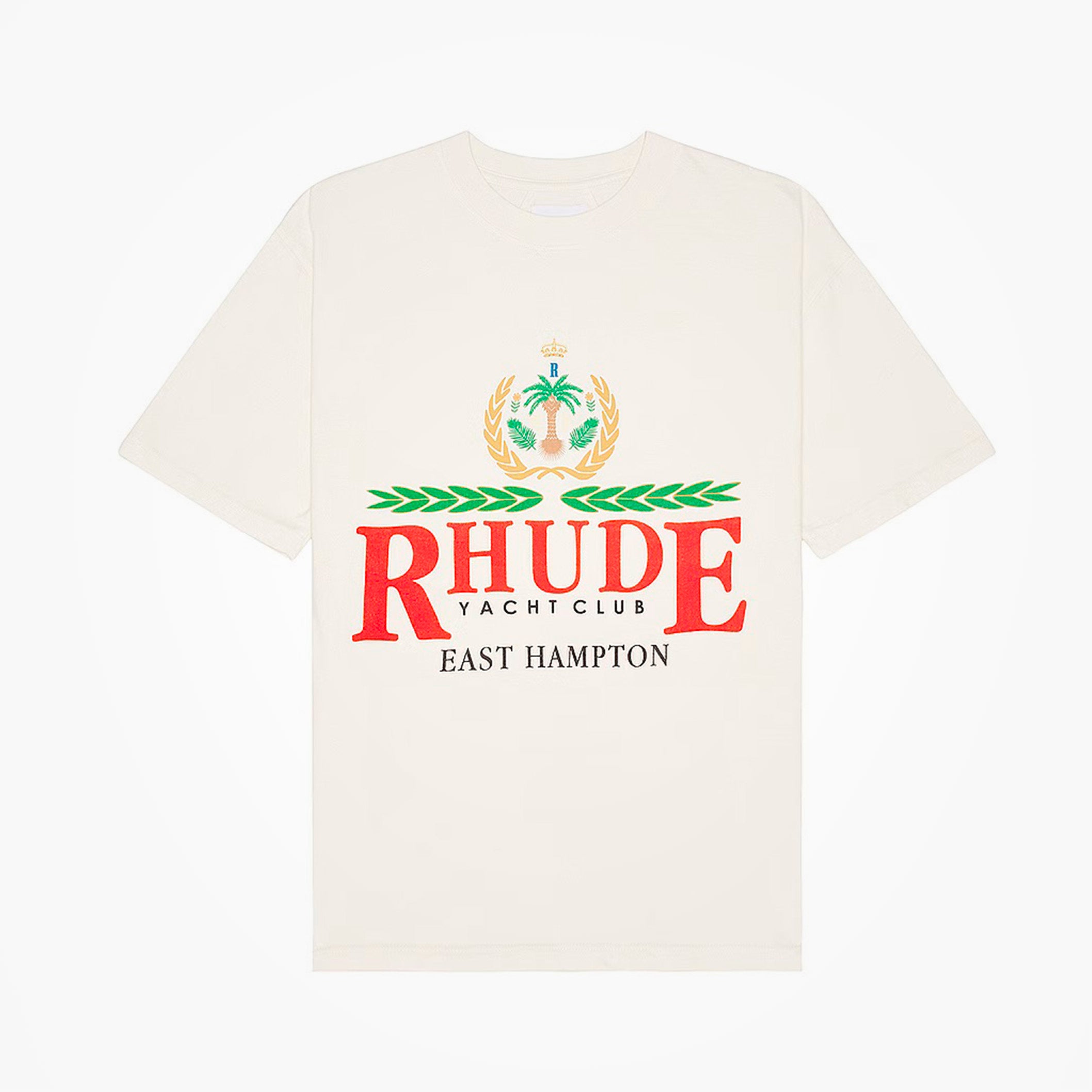 T-shirt Rhude East Hampton Cream