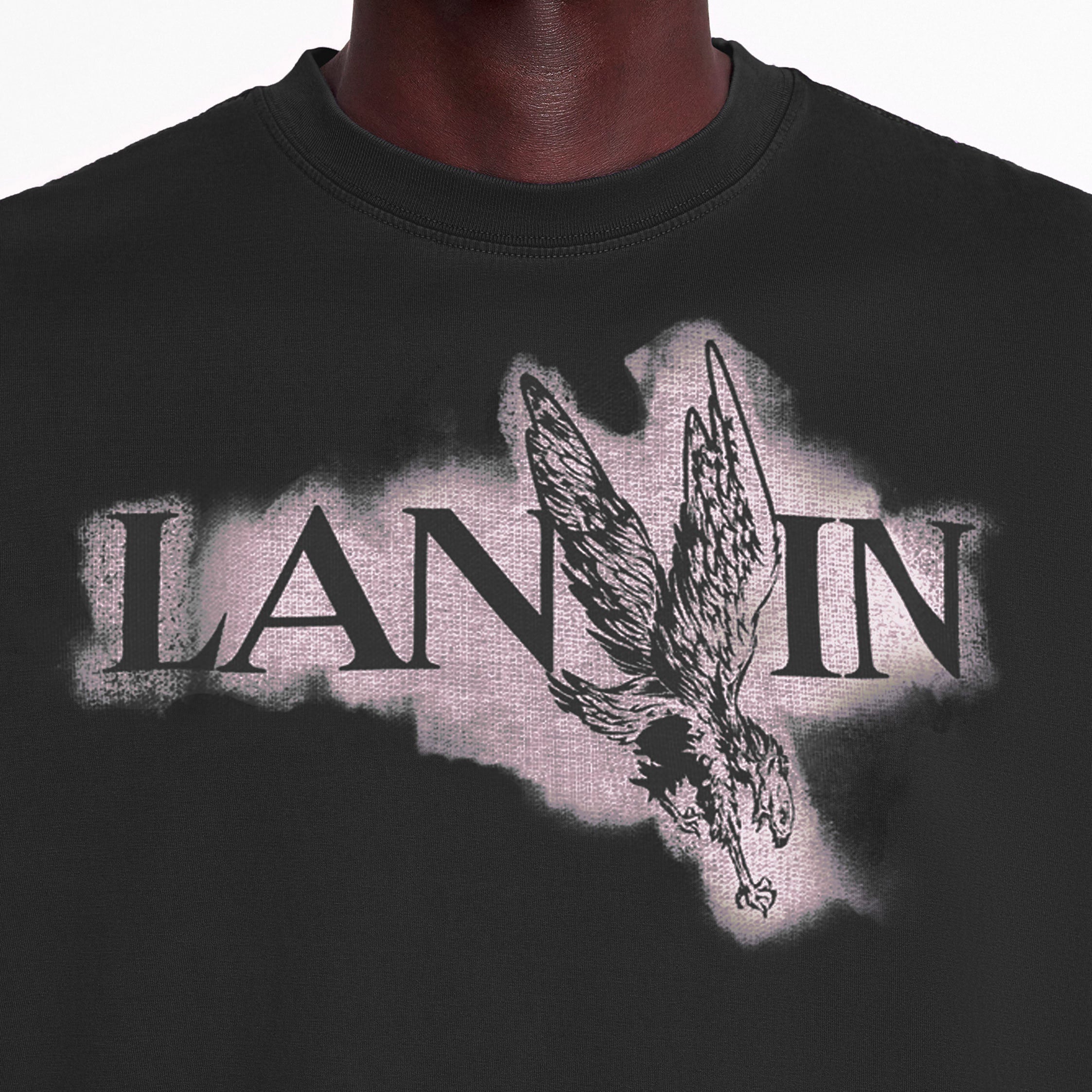 T-shirt Lanvin X Future Aigle Noir