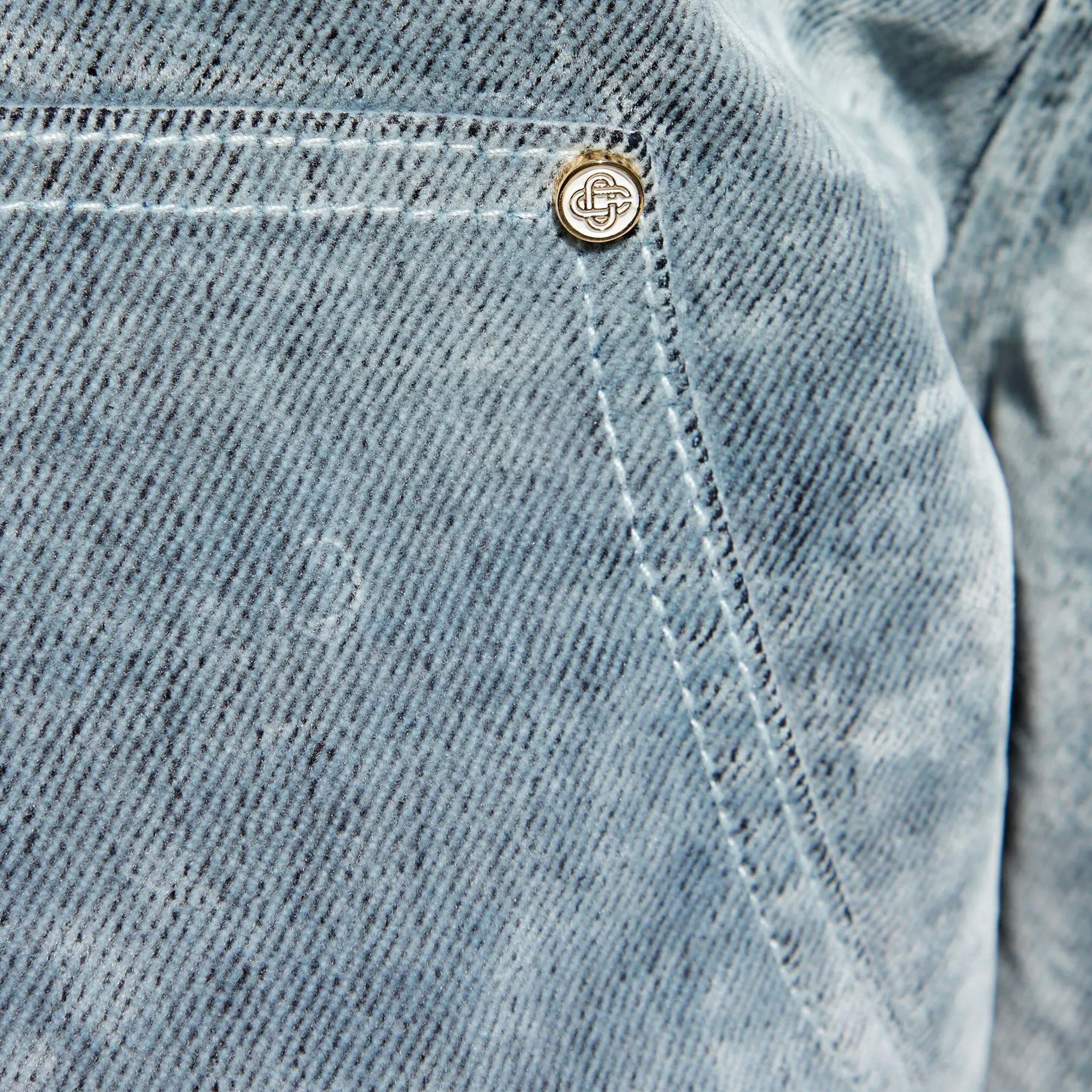 Pantalon Casablanca Cargo Corduroy Gris Délavé