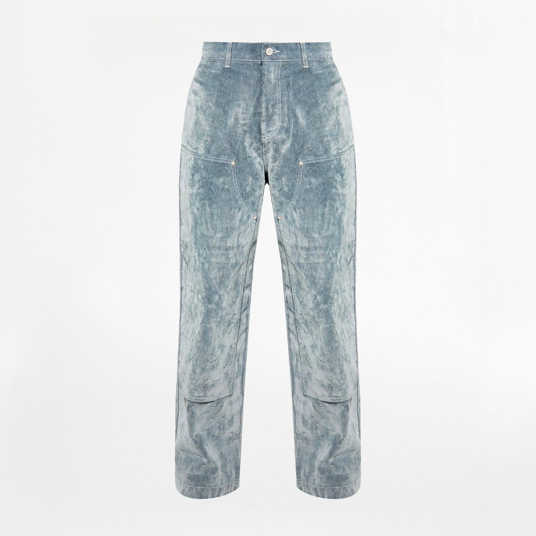 Pantalon Casablanca Cargo Corduroy Gris Délavé