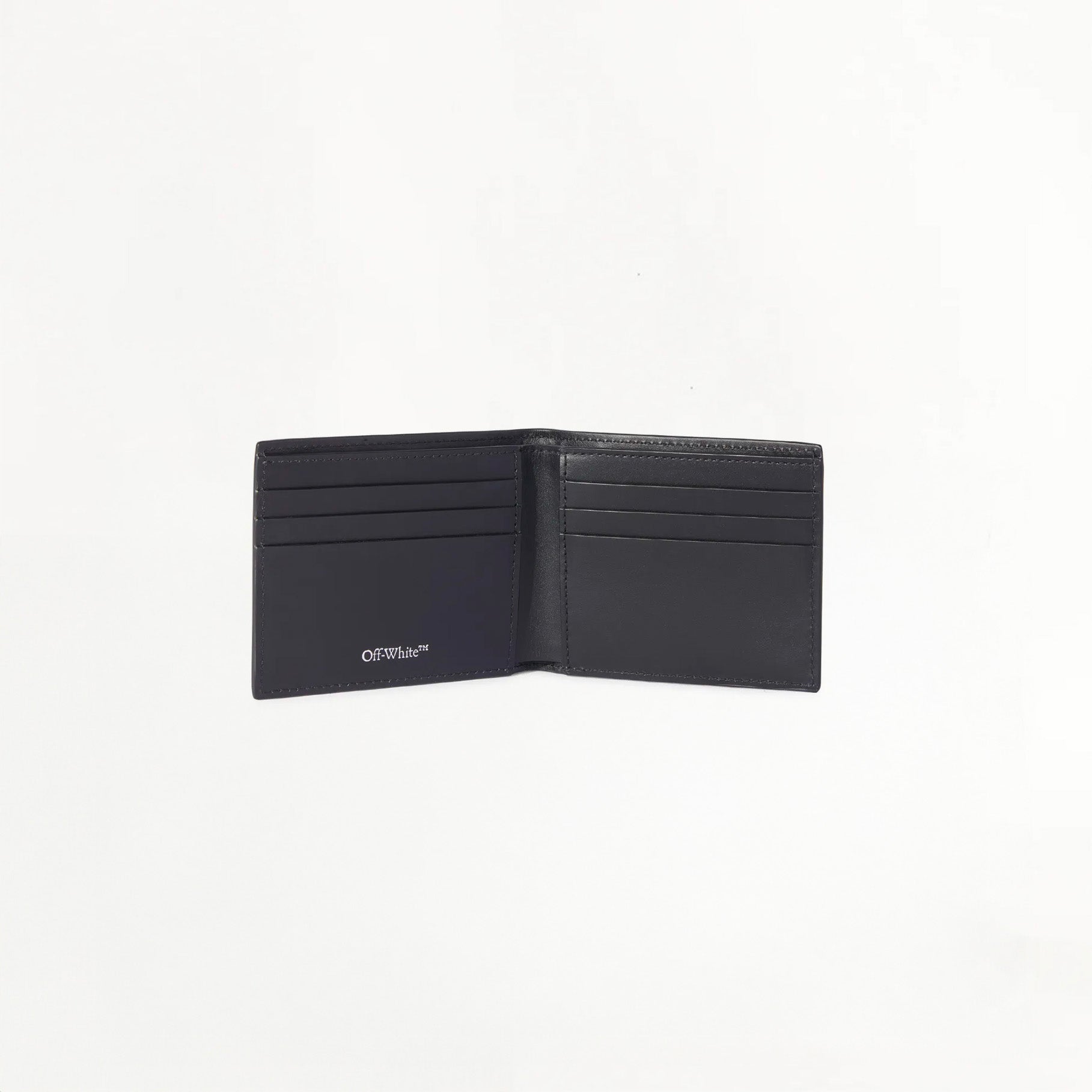 Portefeuille Off-White Off Currency Bifold Blanc/Vert