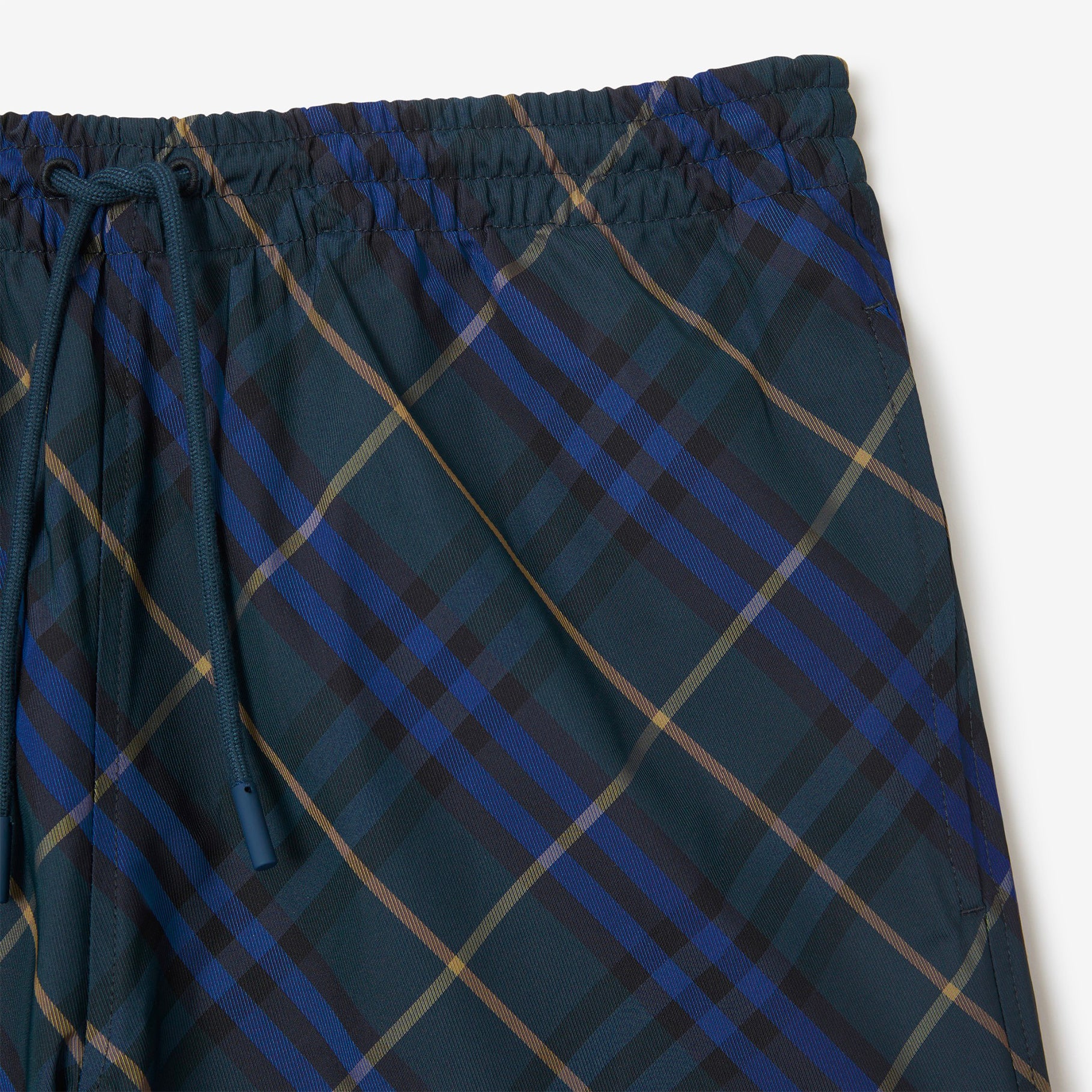 Short de bain Burberry Check Midnight