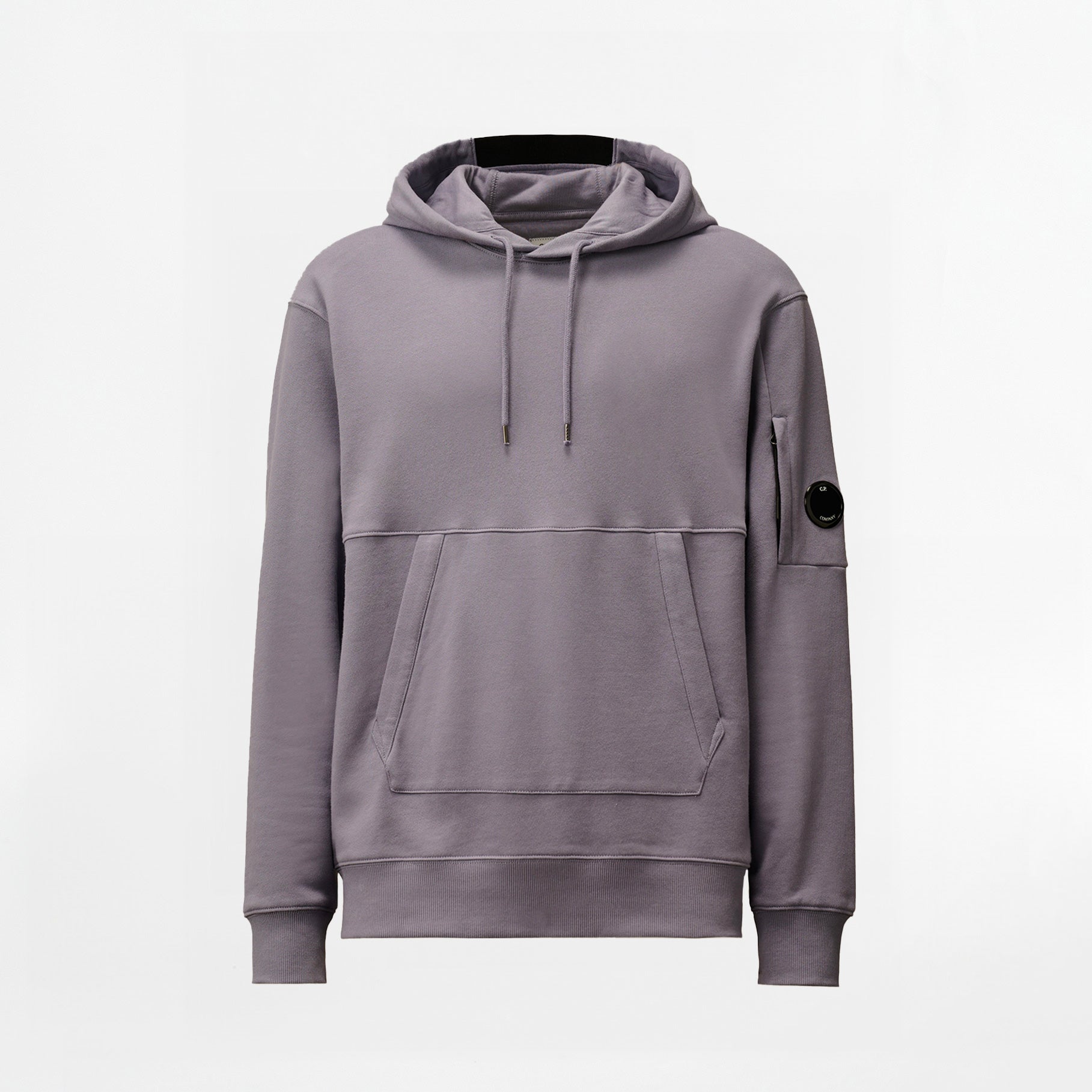 Sweat à capuche C.P Company Diagonal Raised Fleece Lens Lavender
