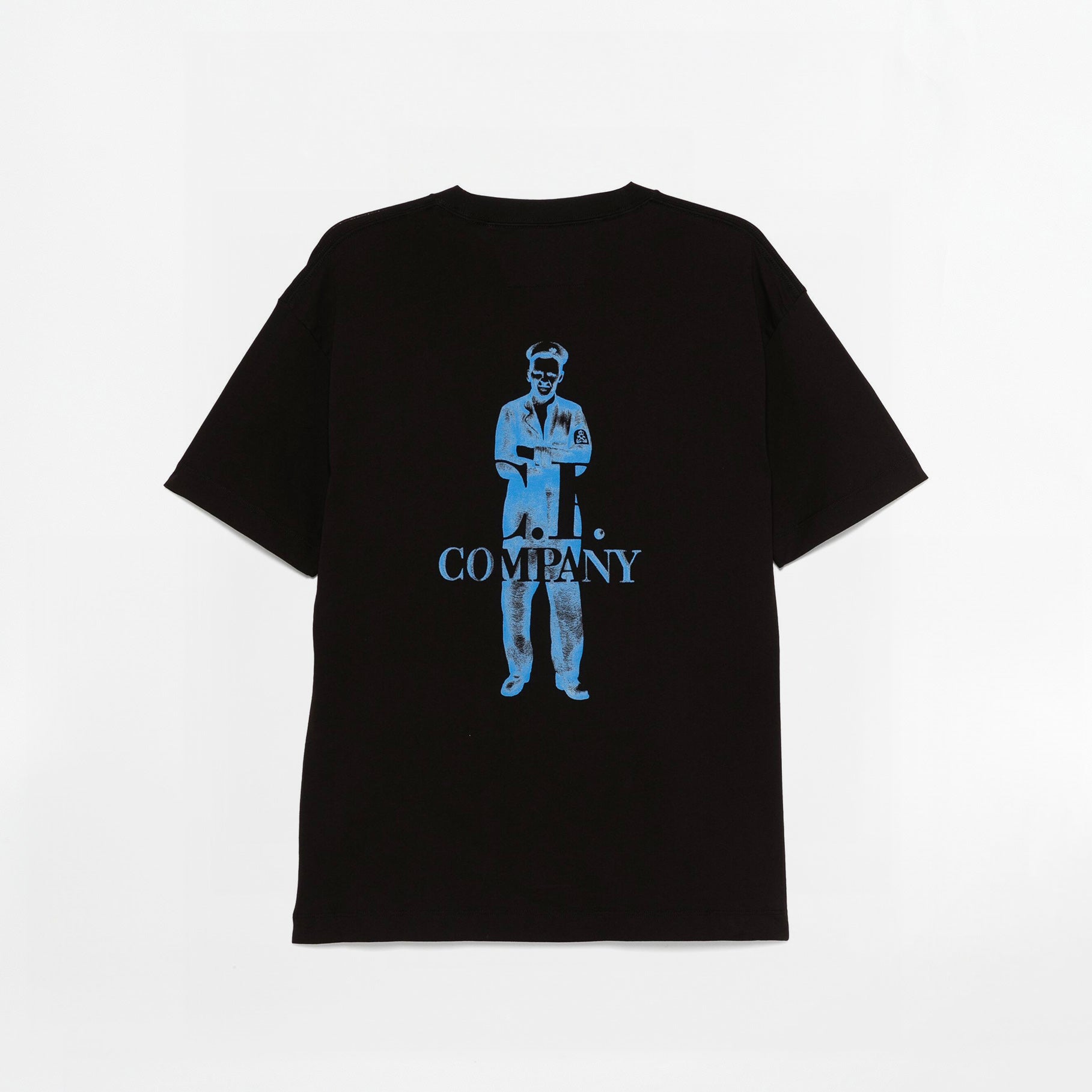 T-shirt CP Company 30/1 Jersey Logo Black | Lesthete T-shirt CP Company 30/1 Jersey Logo Black | Lesthete