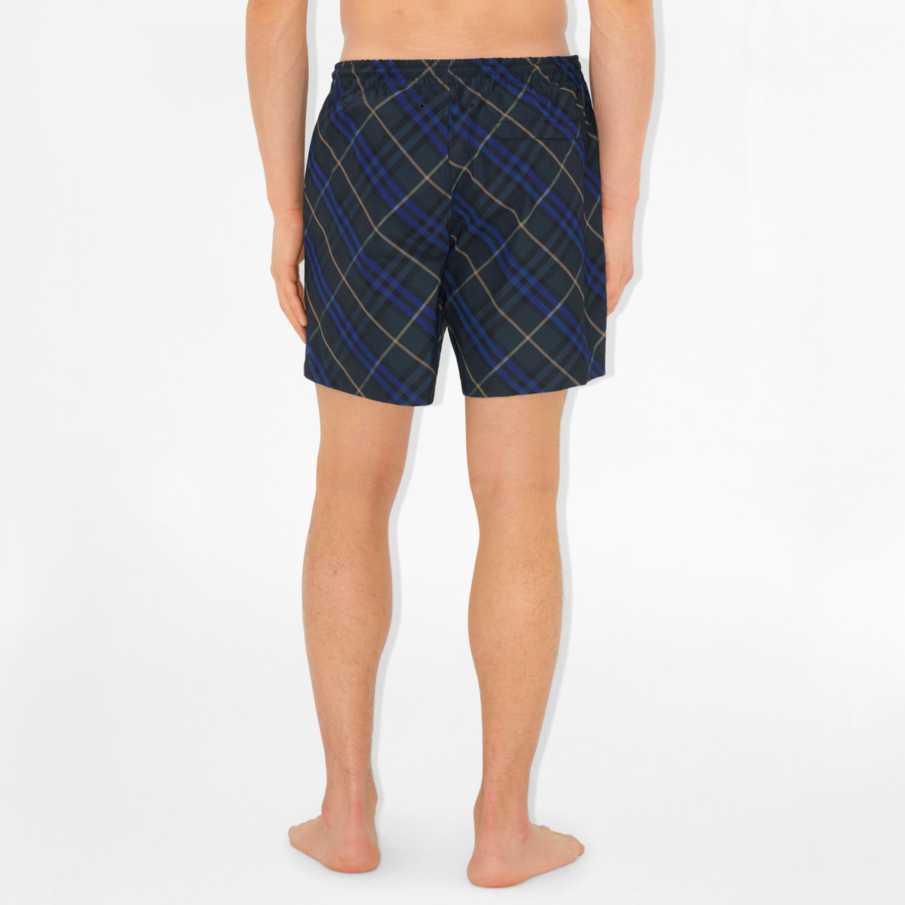 Short de Bain Burberry Check Midnight
