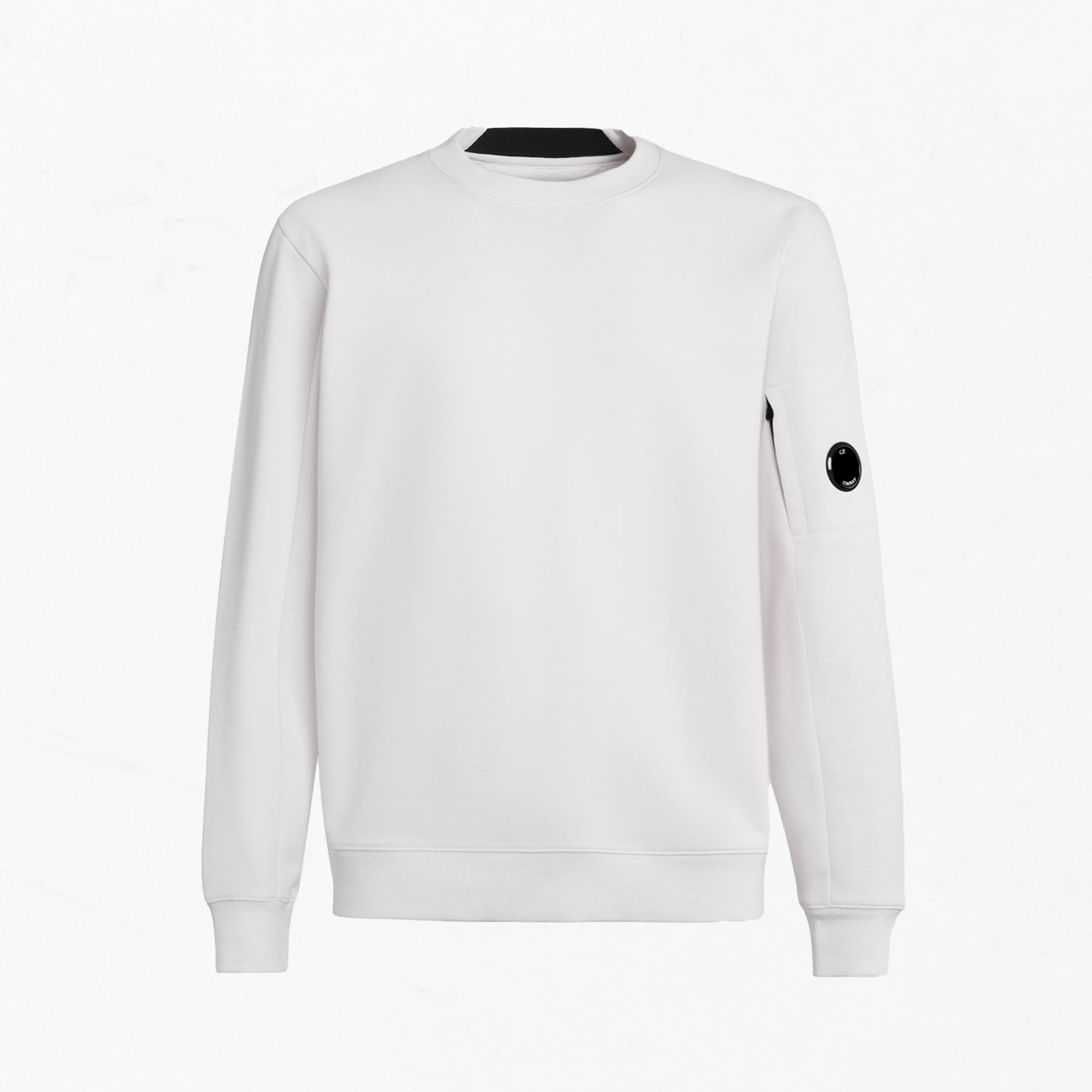 Sweatshirt Cp Company Diagonal Blanc