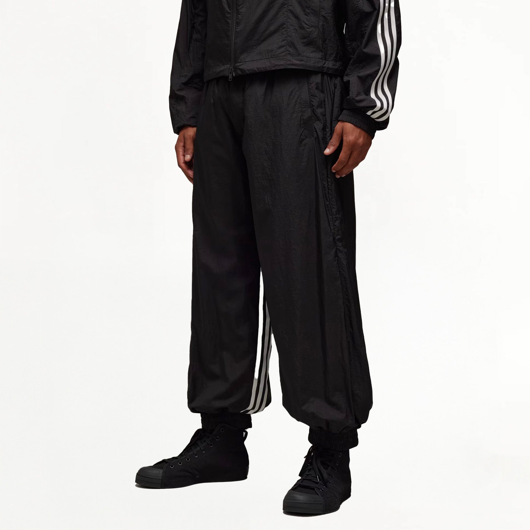 Pantalon Y-3 3-Stripes Track Noir