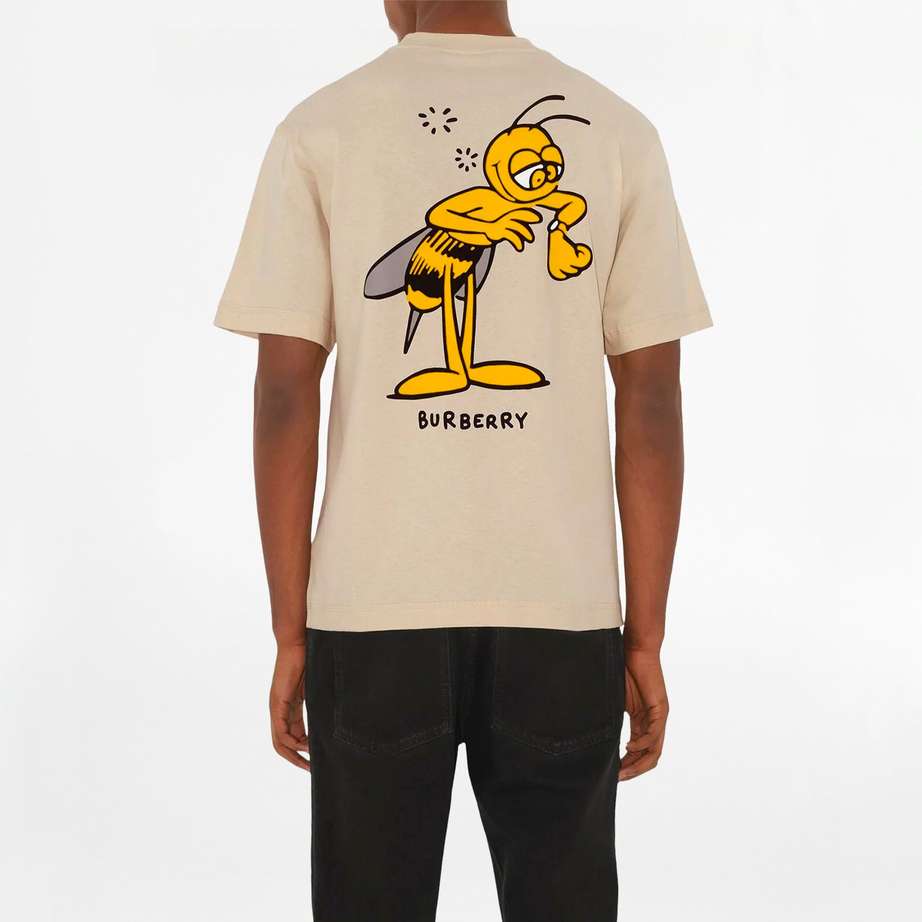 T-shirt Burberry Bee Archive Beige Clair