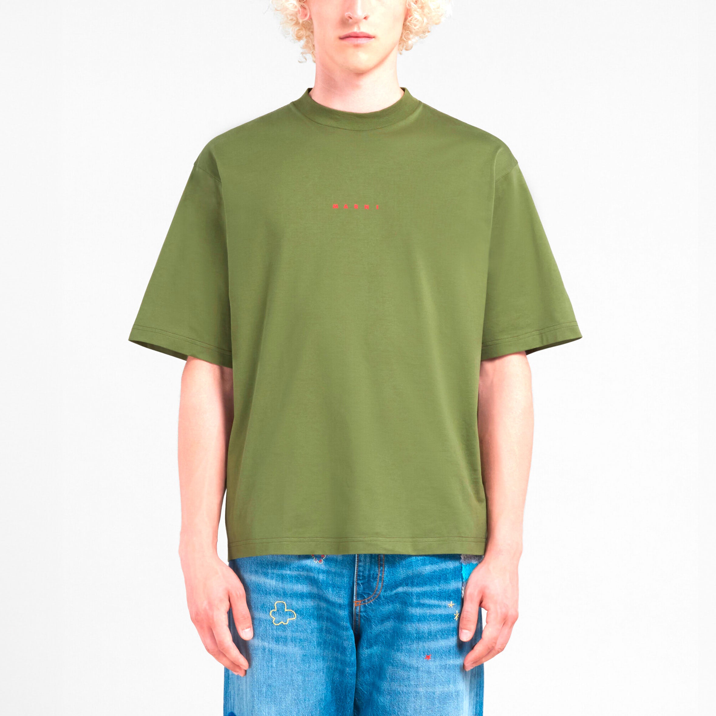 T-shirt Marni Mini Logo Vert