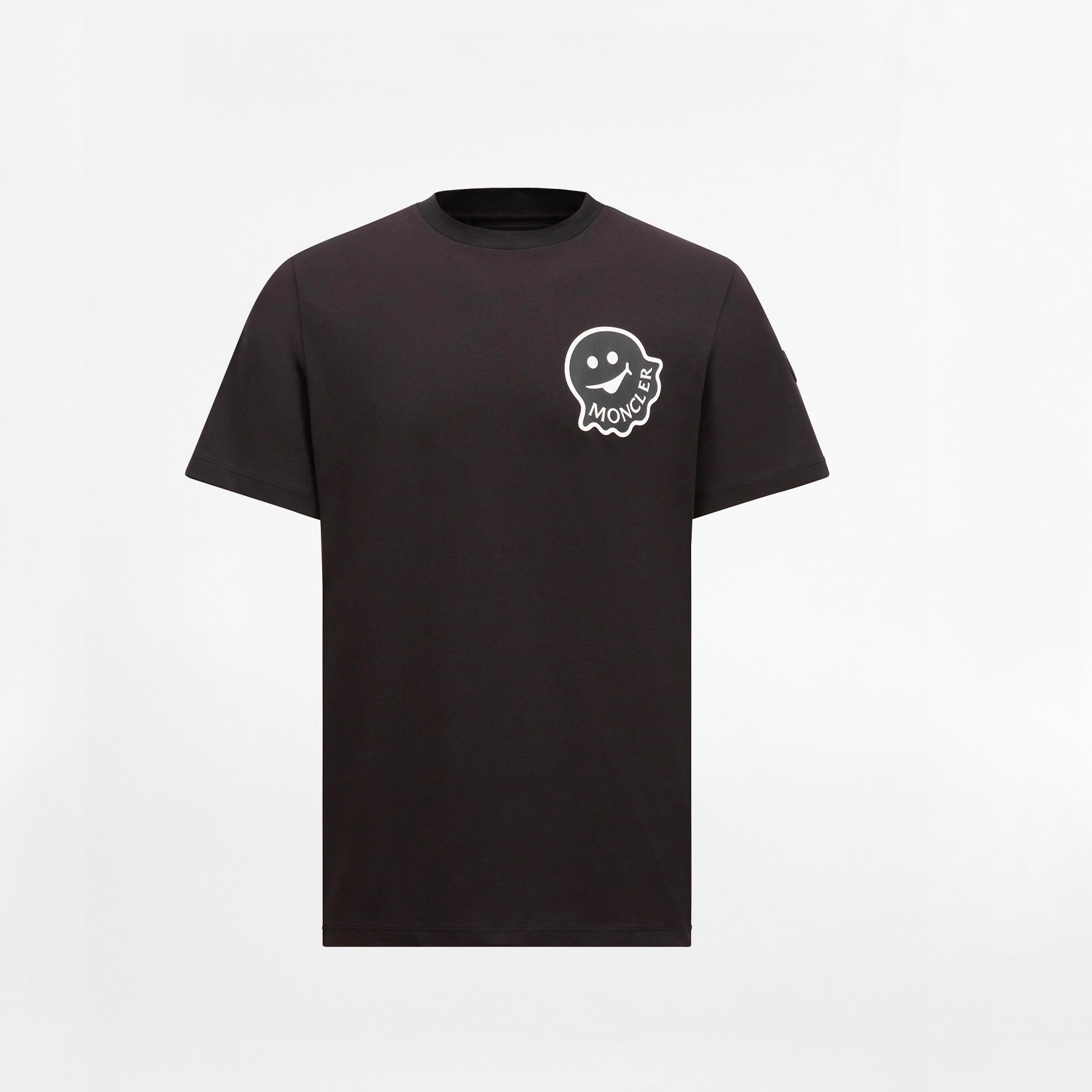 T-shirt Moncler Ghost Logo Noir