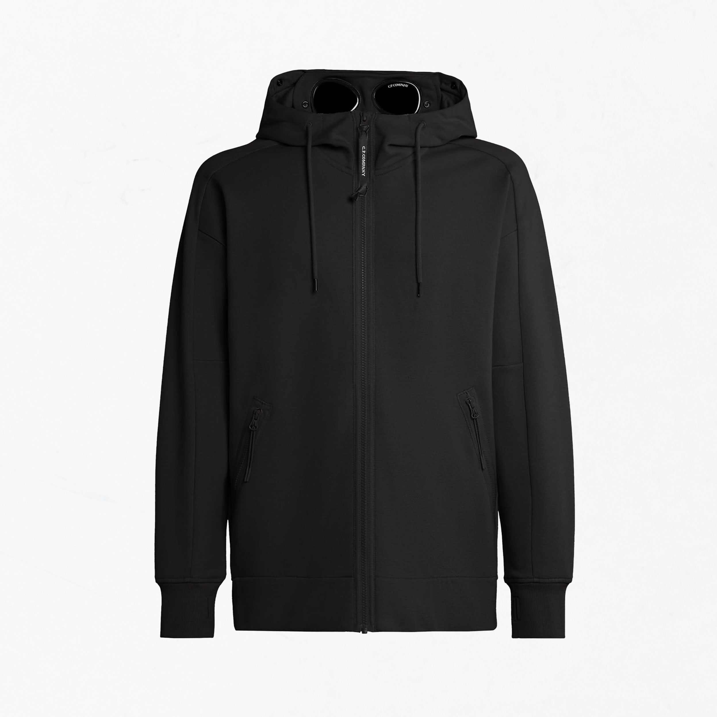 Sweatshirt Cp Company Diagonal Goggle Noir