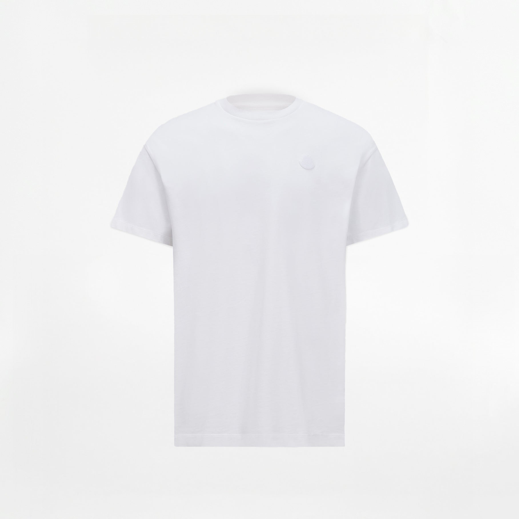 T-shirt Moncler Graffiti Logo Blanc