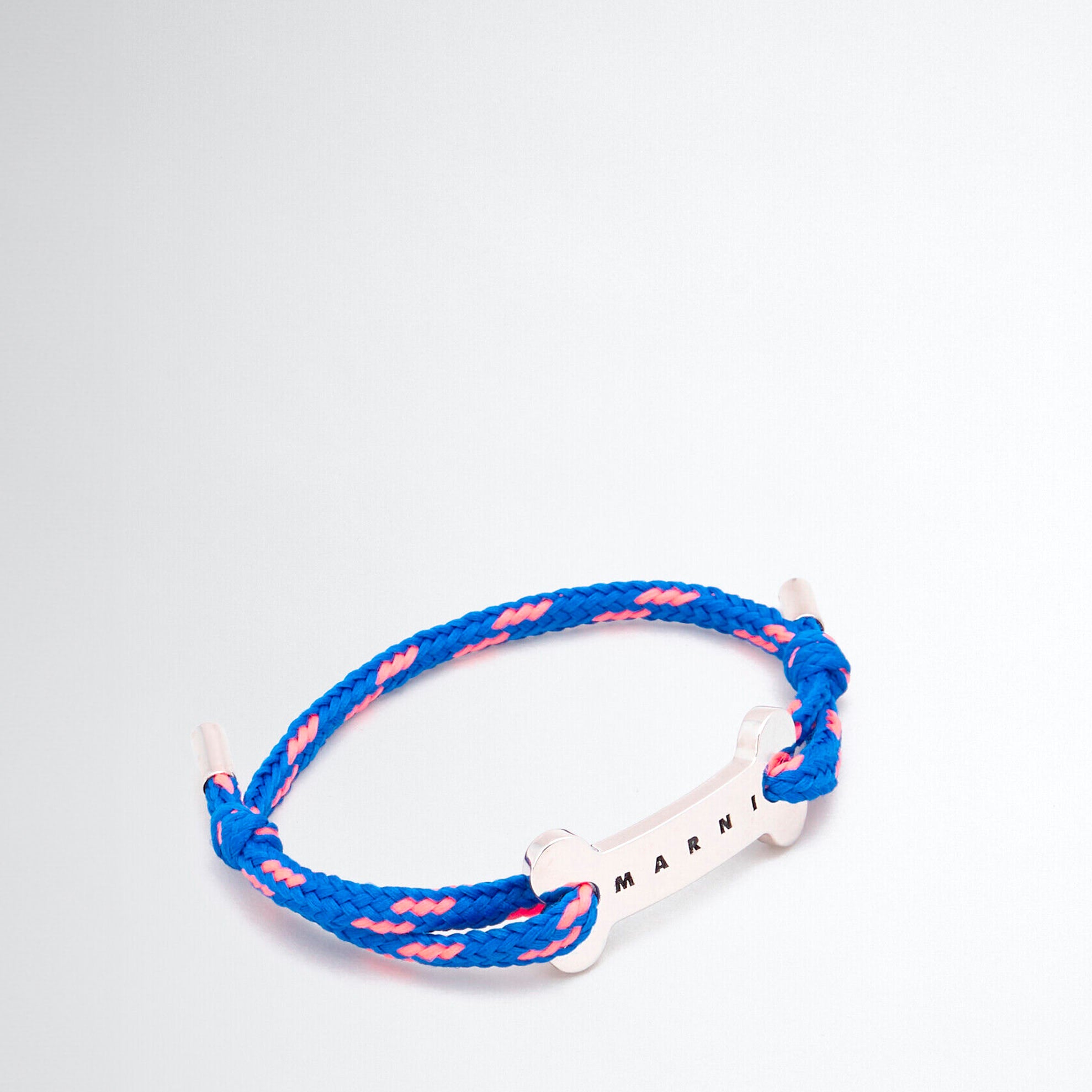 Bracelet Marni Plaque Lacet Bleu
