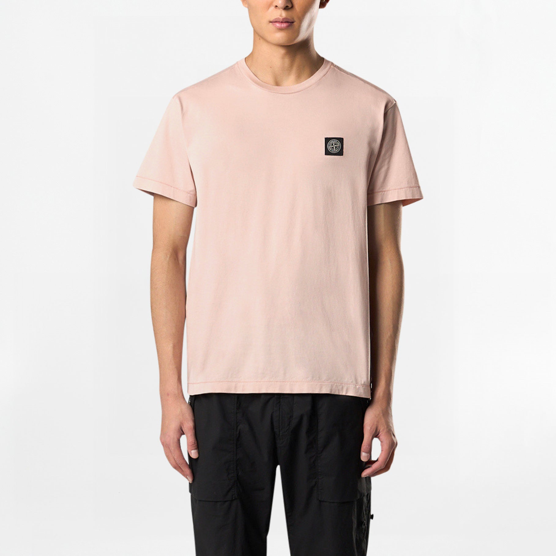 T-shirt Stone Island Cotton Jersey 2100039 Rose