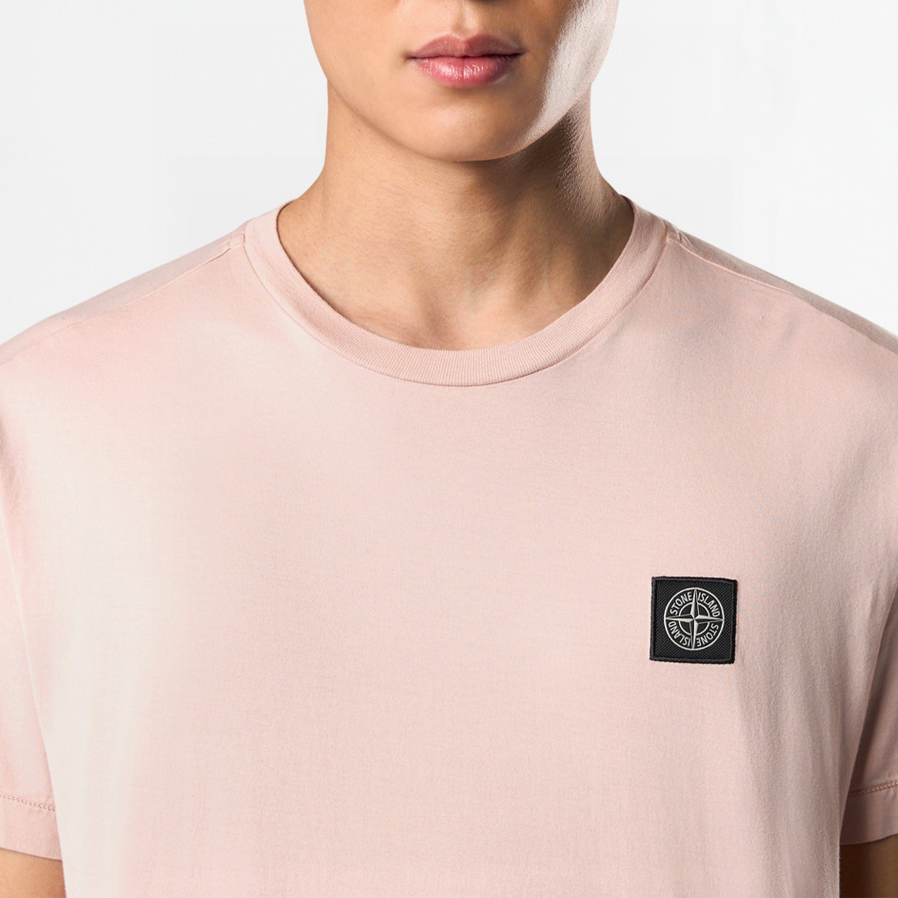 T-shirt Stone Island Cotton Jersey 2100039 Rose | Lesthete
