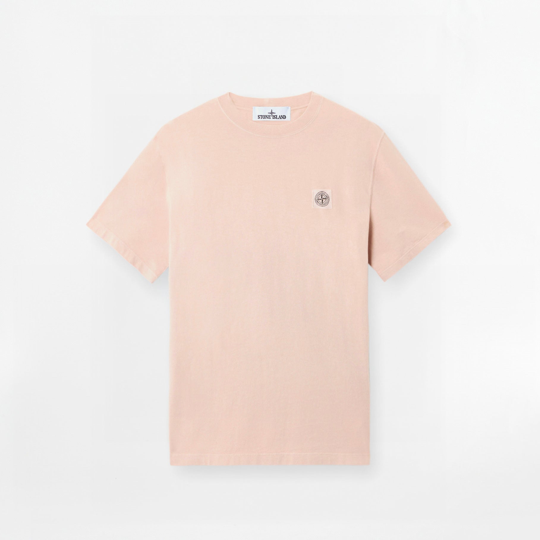 T-shirt Stone Island Combed Organic Cotton Jersey 2100034 Rose