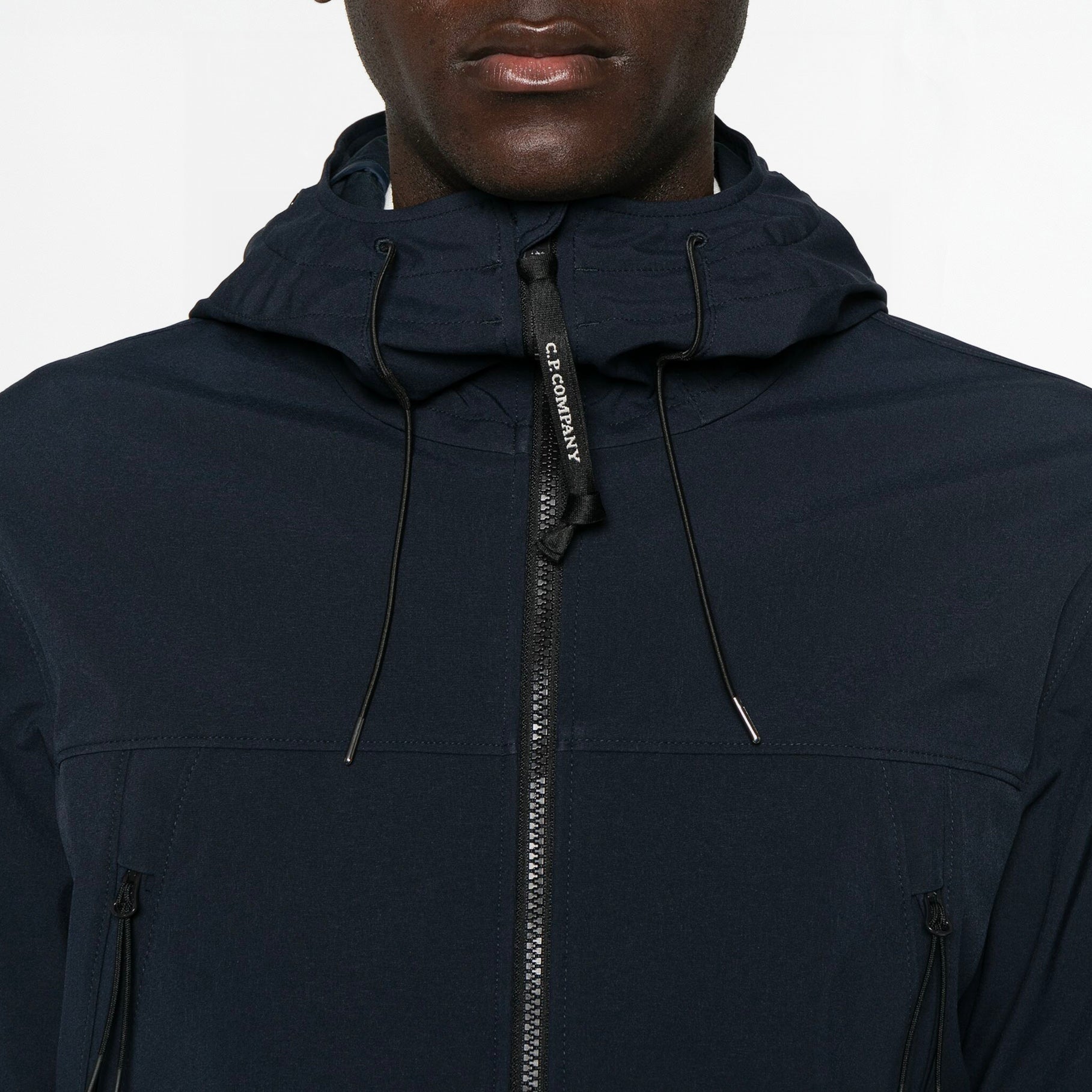 Veste CP Company Shell-R Goggle Total Navy
