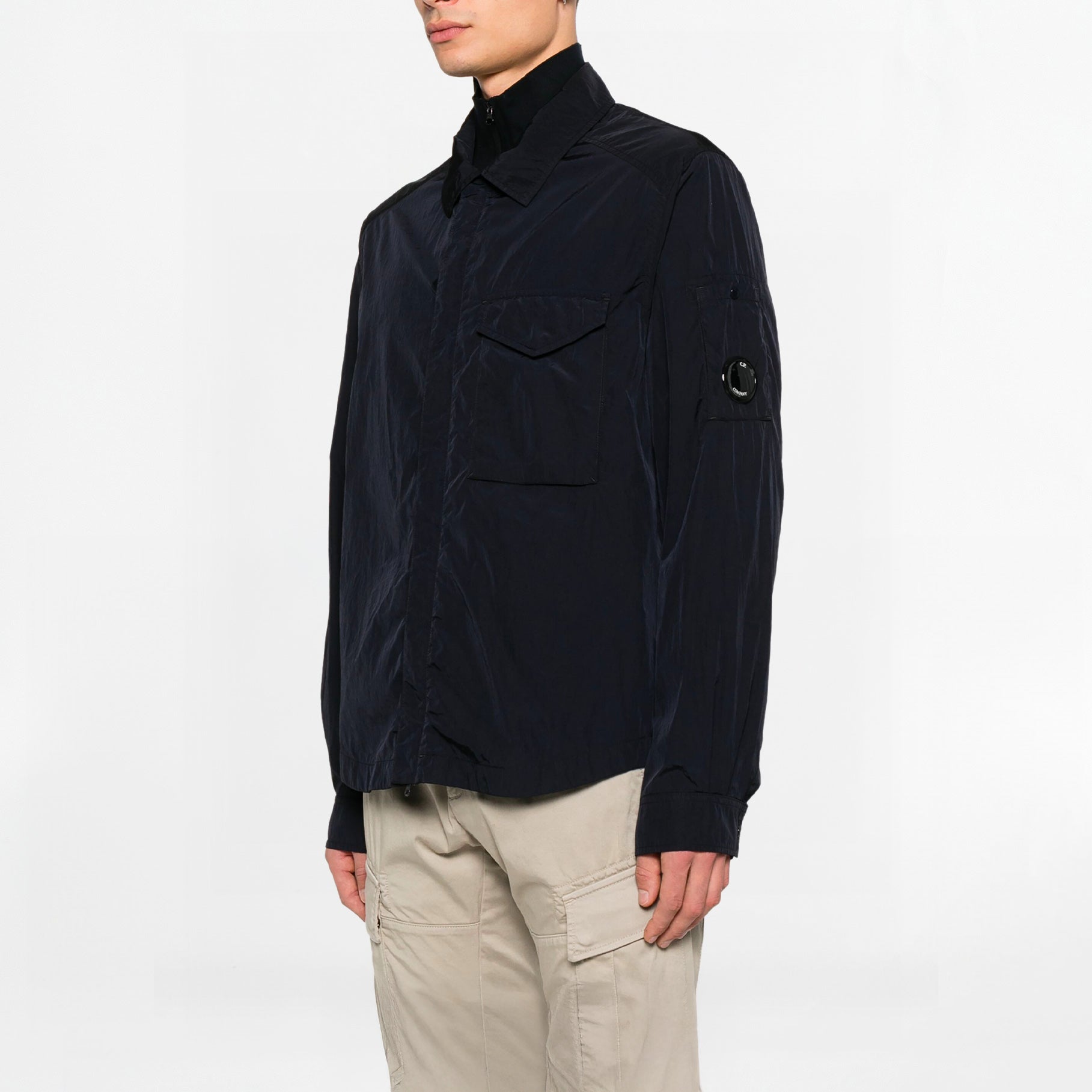 Surchemise CP Company Chrome-R Total Black