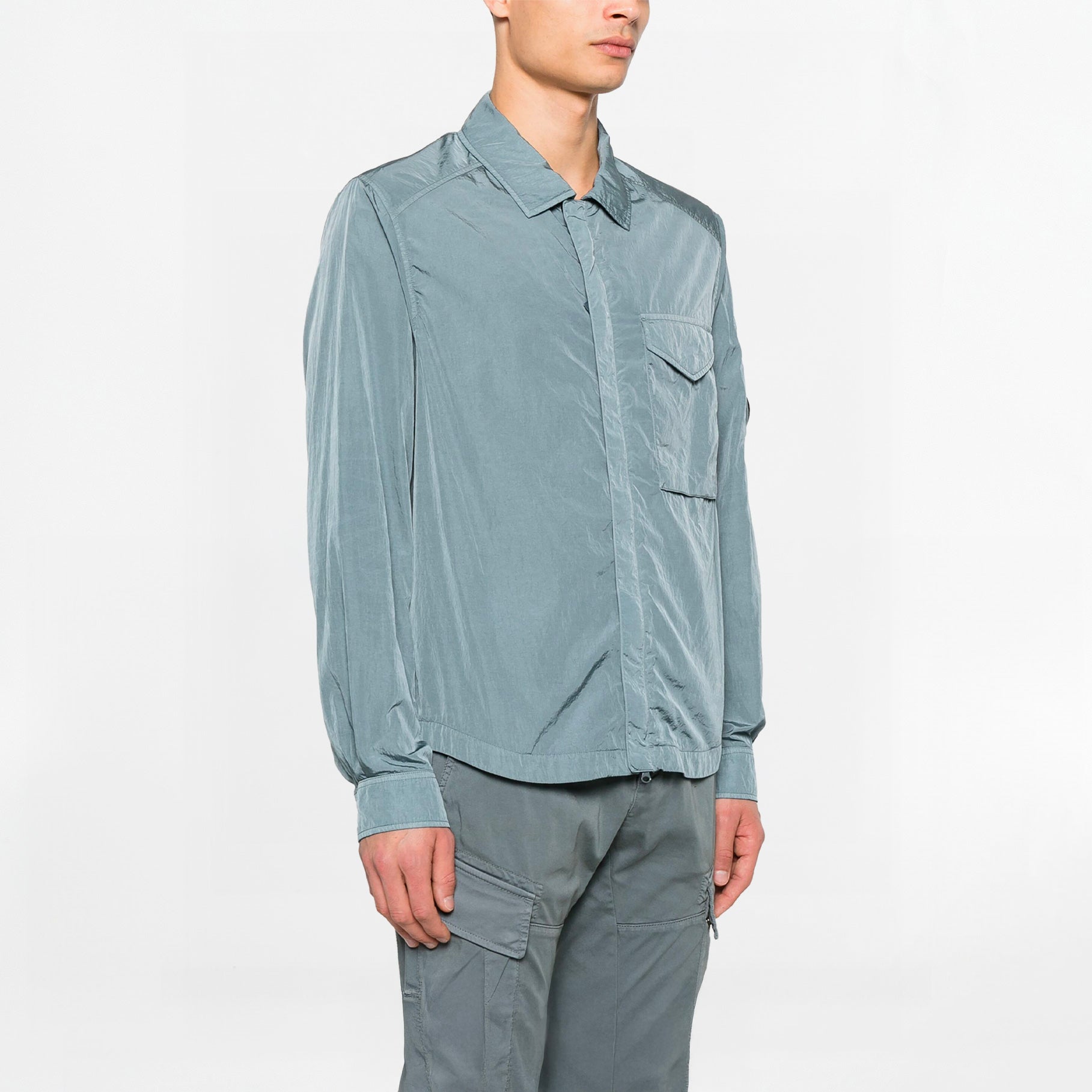 CP Company Chrome-R Overshirt Sage Green