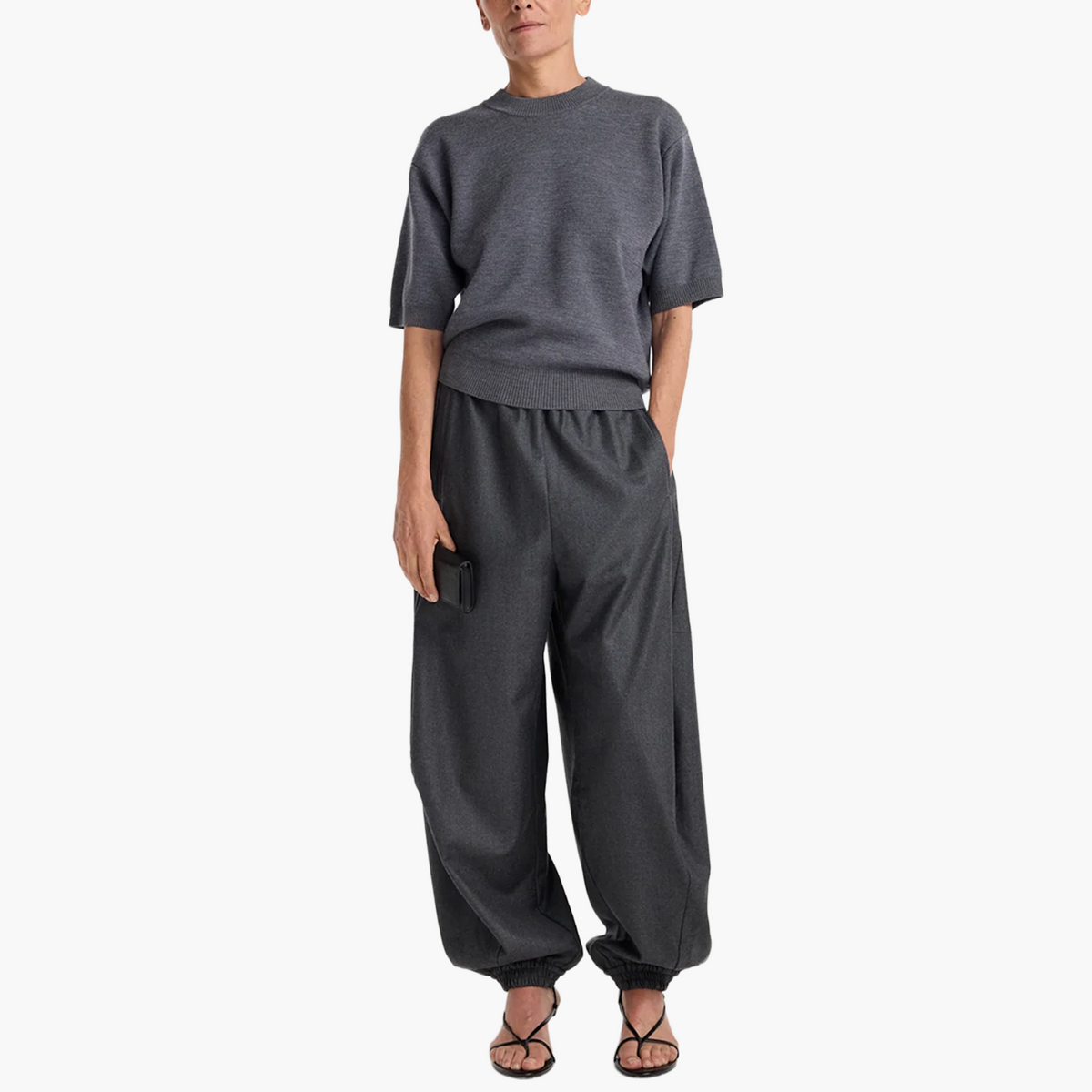 Pantalon Ballon en Laine