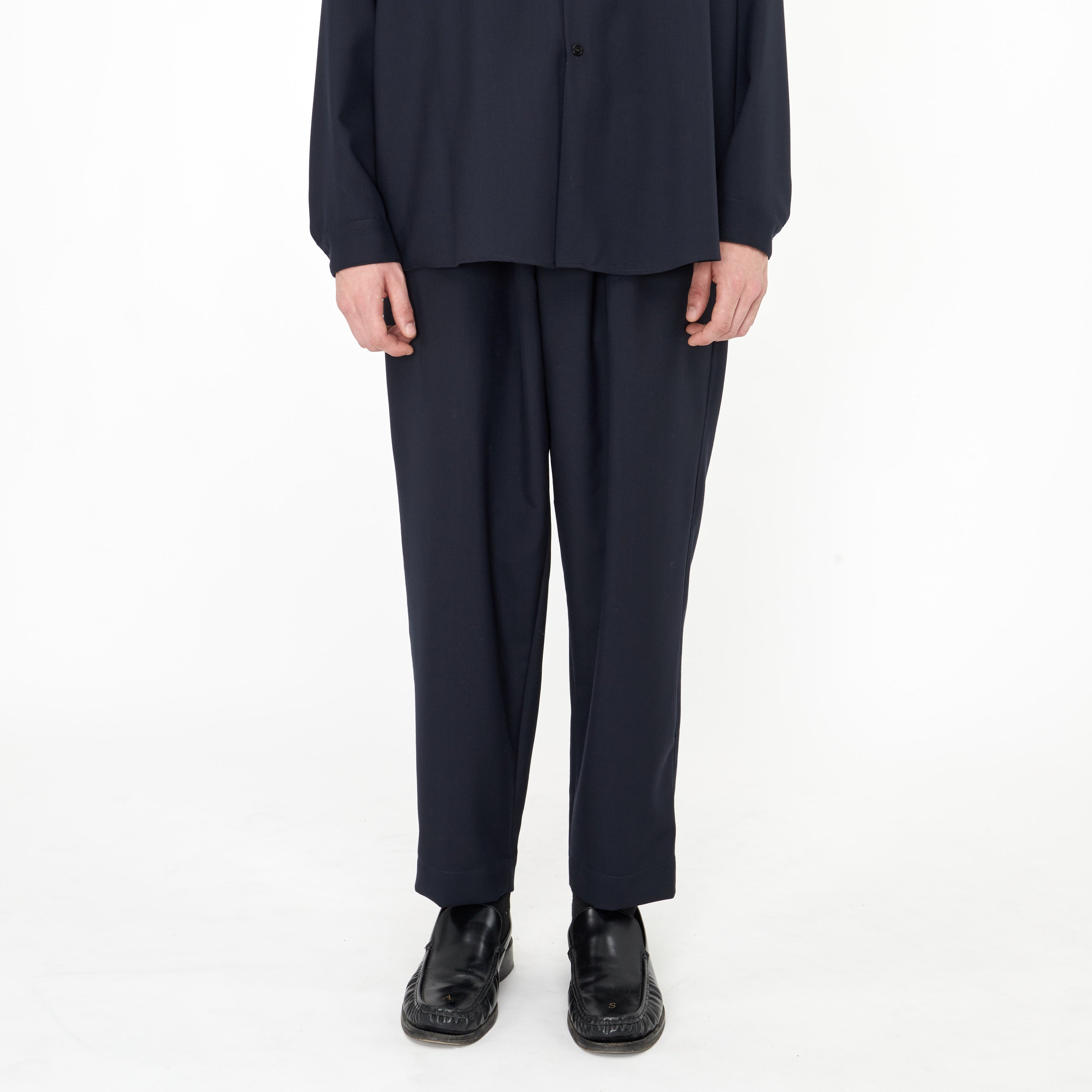 Pantalon Marni Boxy Bleu Marine