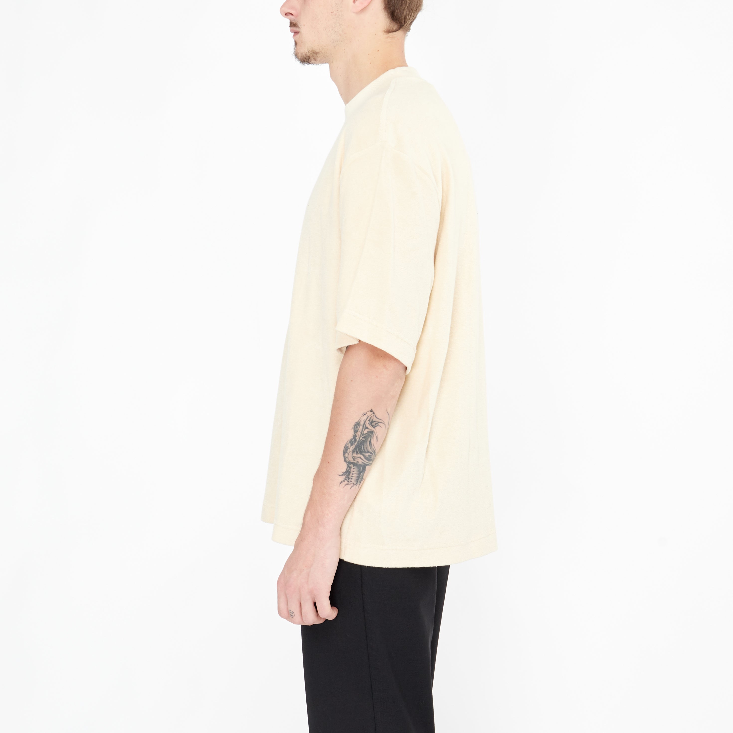 T-Shirt Burberry Eponge Oversize