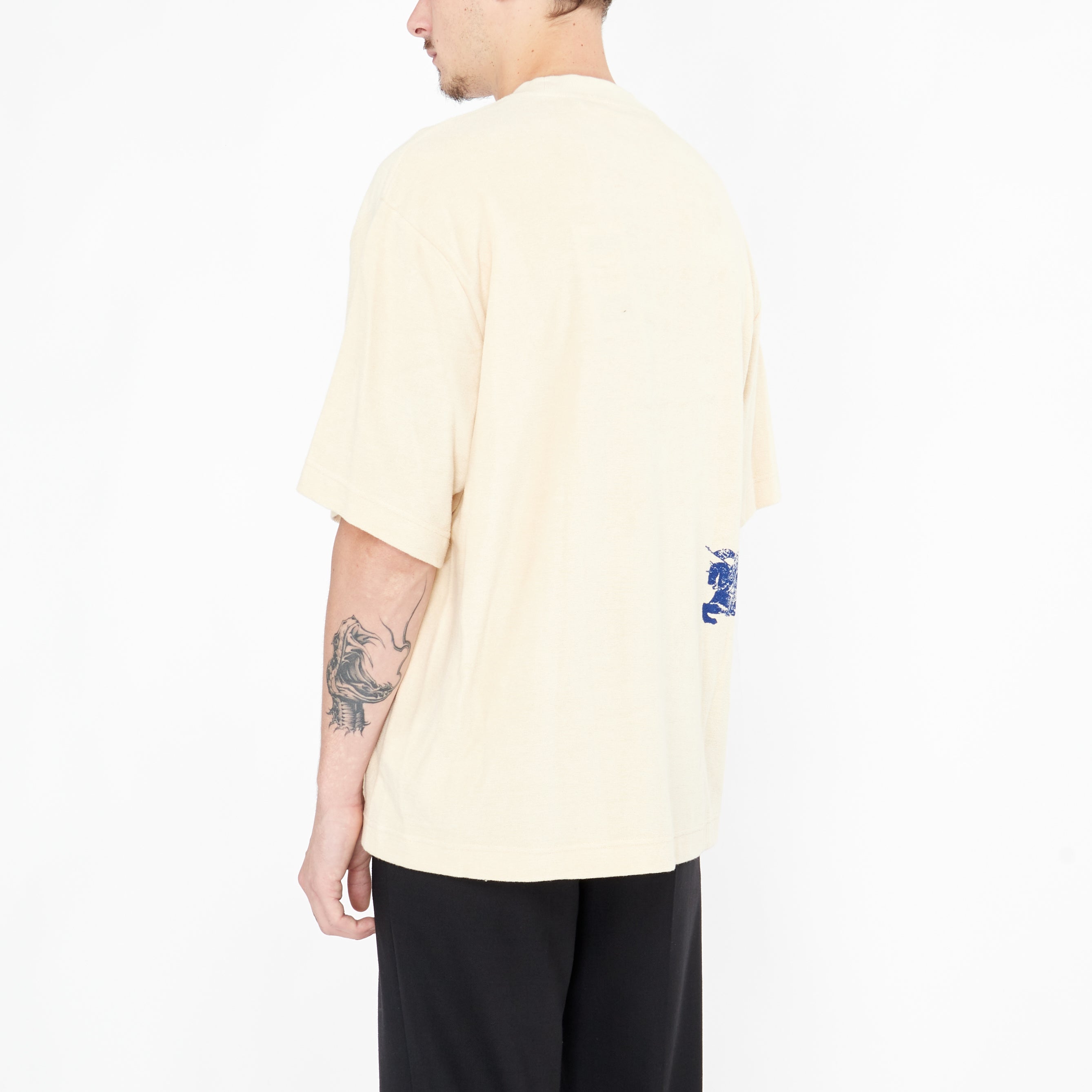 T-Shirt Burberry Eponge Oversize
