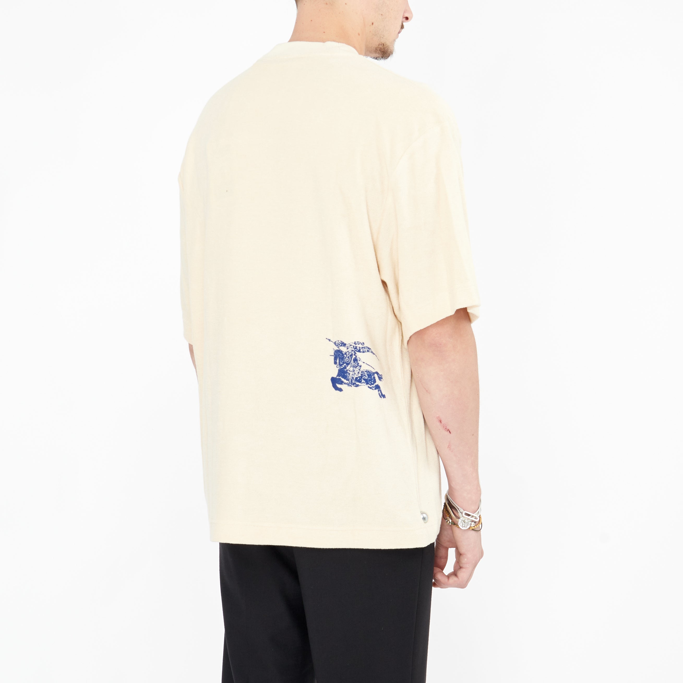 T-Shirt Burberry Eponge Oversize