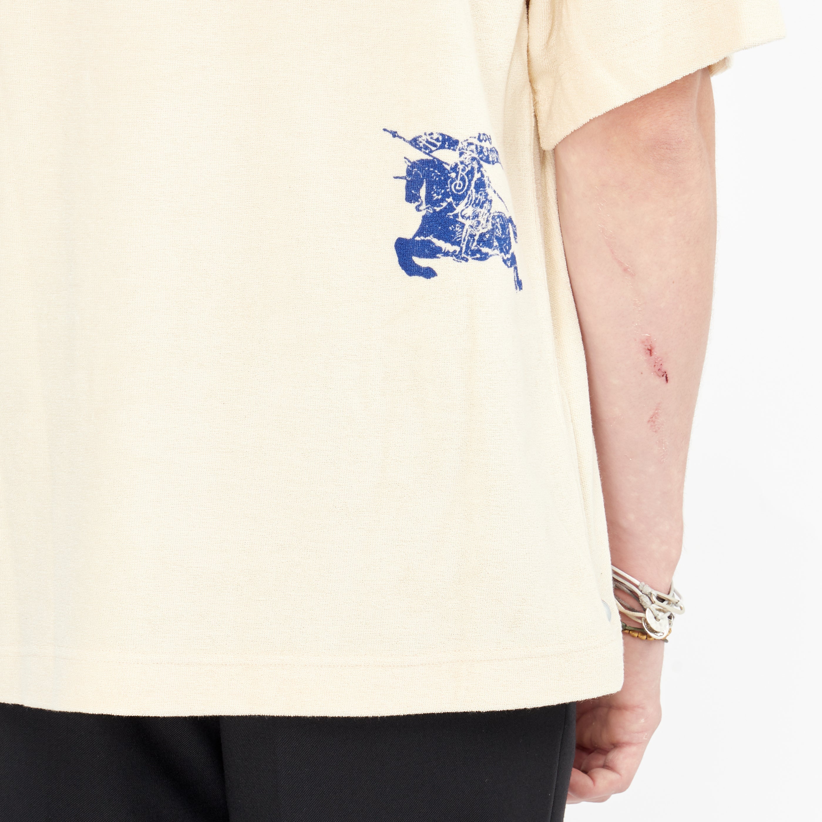 T-Shirt Burberry Eponge Oversize