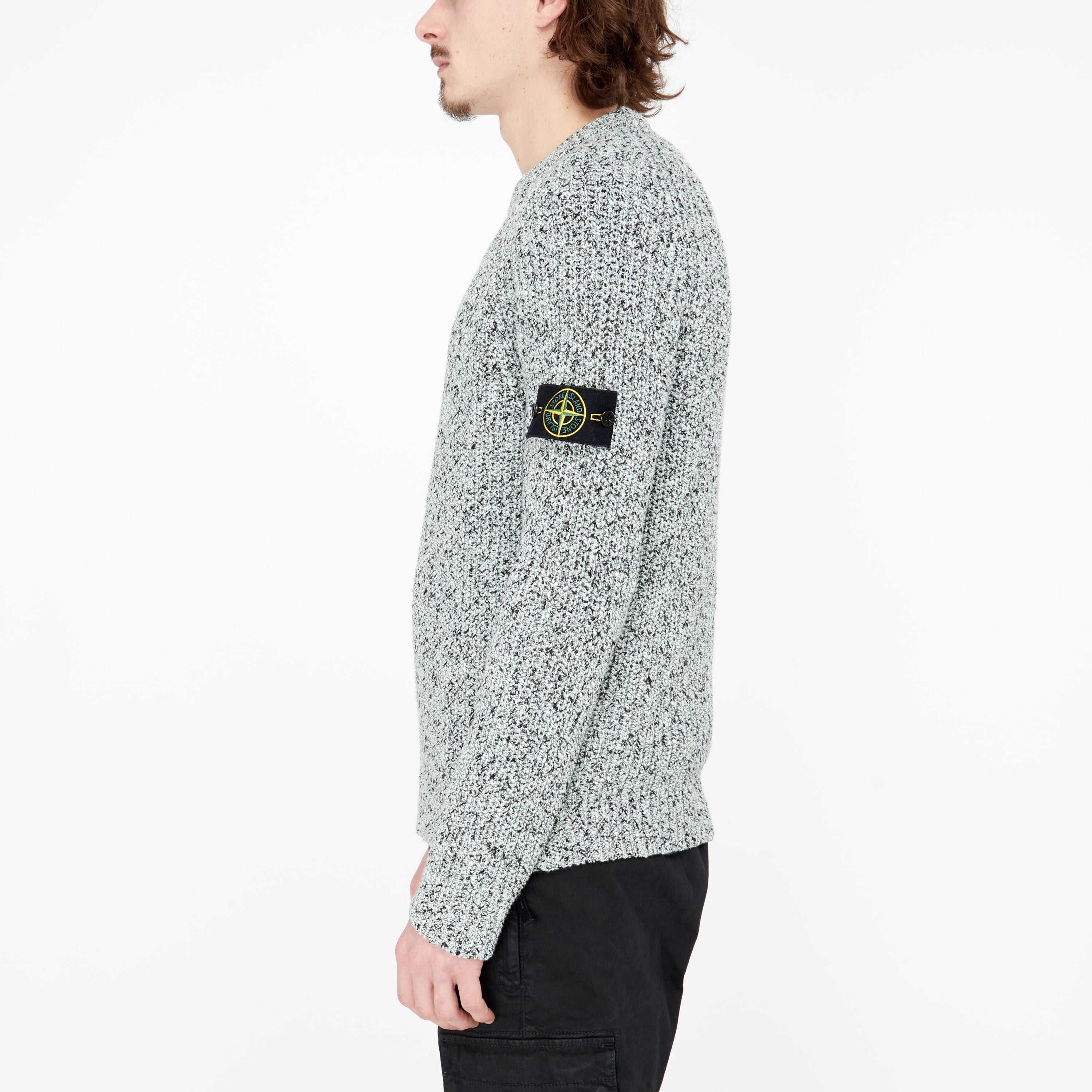 Pull Stone Island Col Rond 531D1