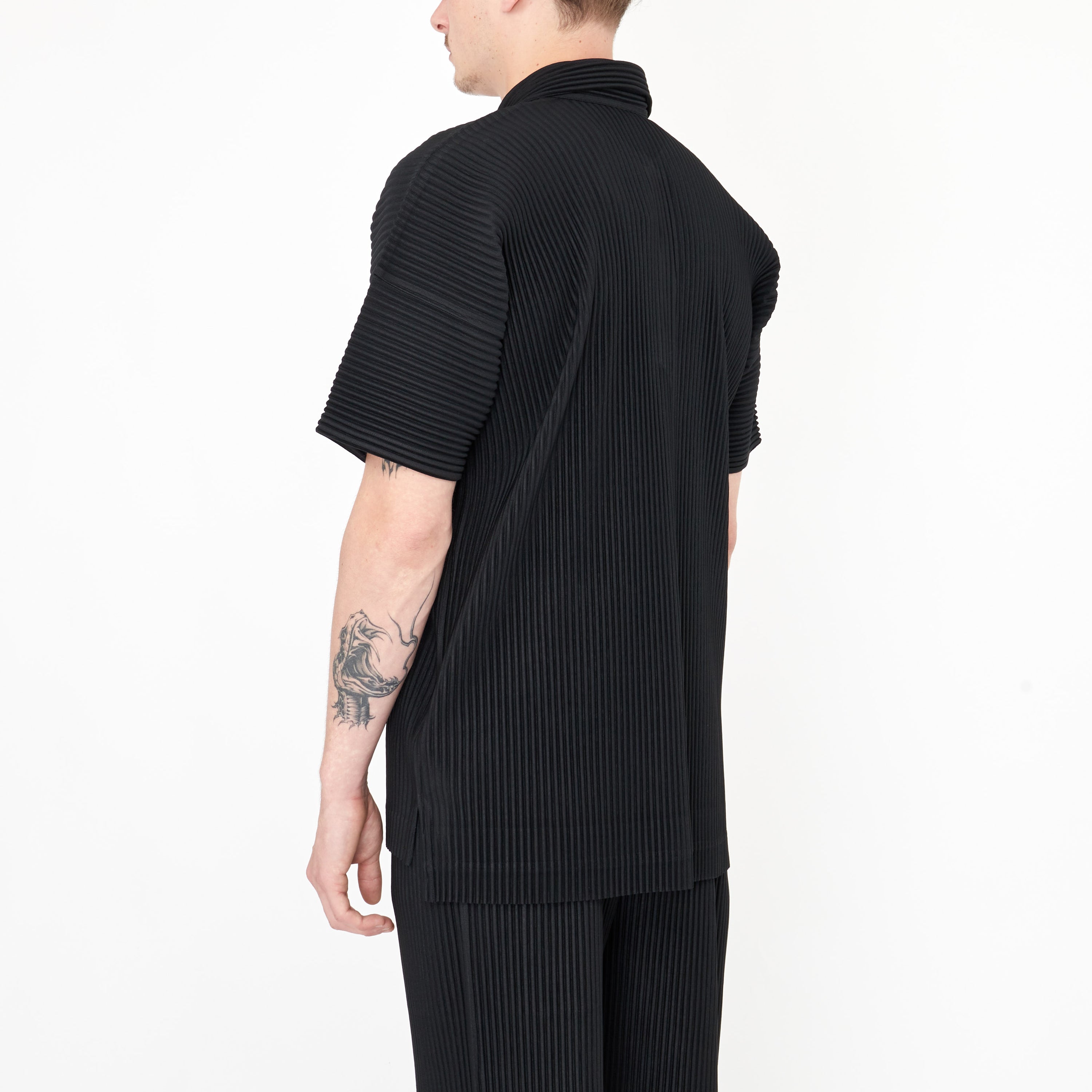 Polo Issey Miyake Homme Plissé Noir