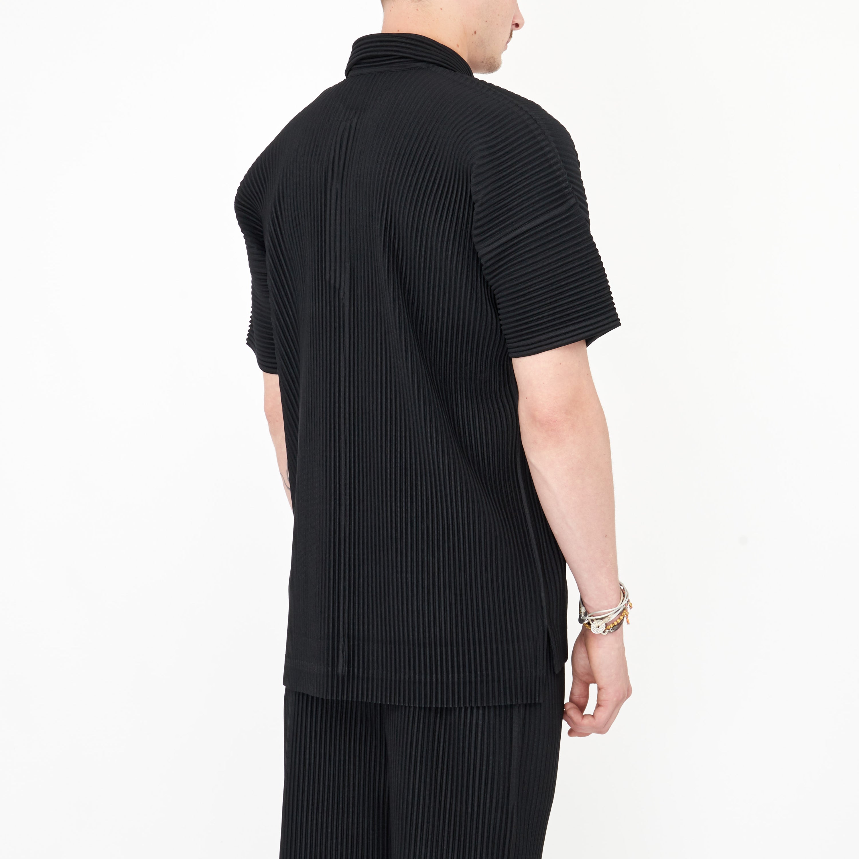 Polo Issey Miyake Homme Plissé Noir