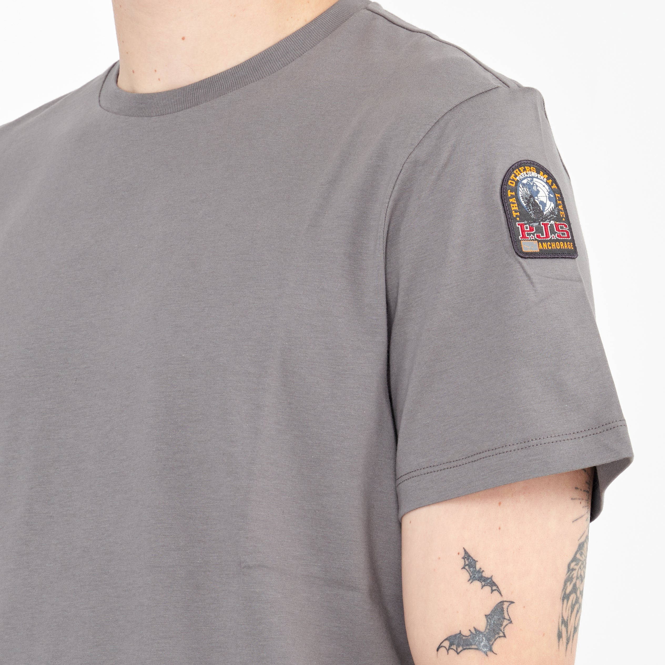 T-shirt Parajumpers Shispare Gris
