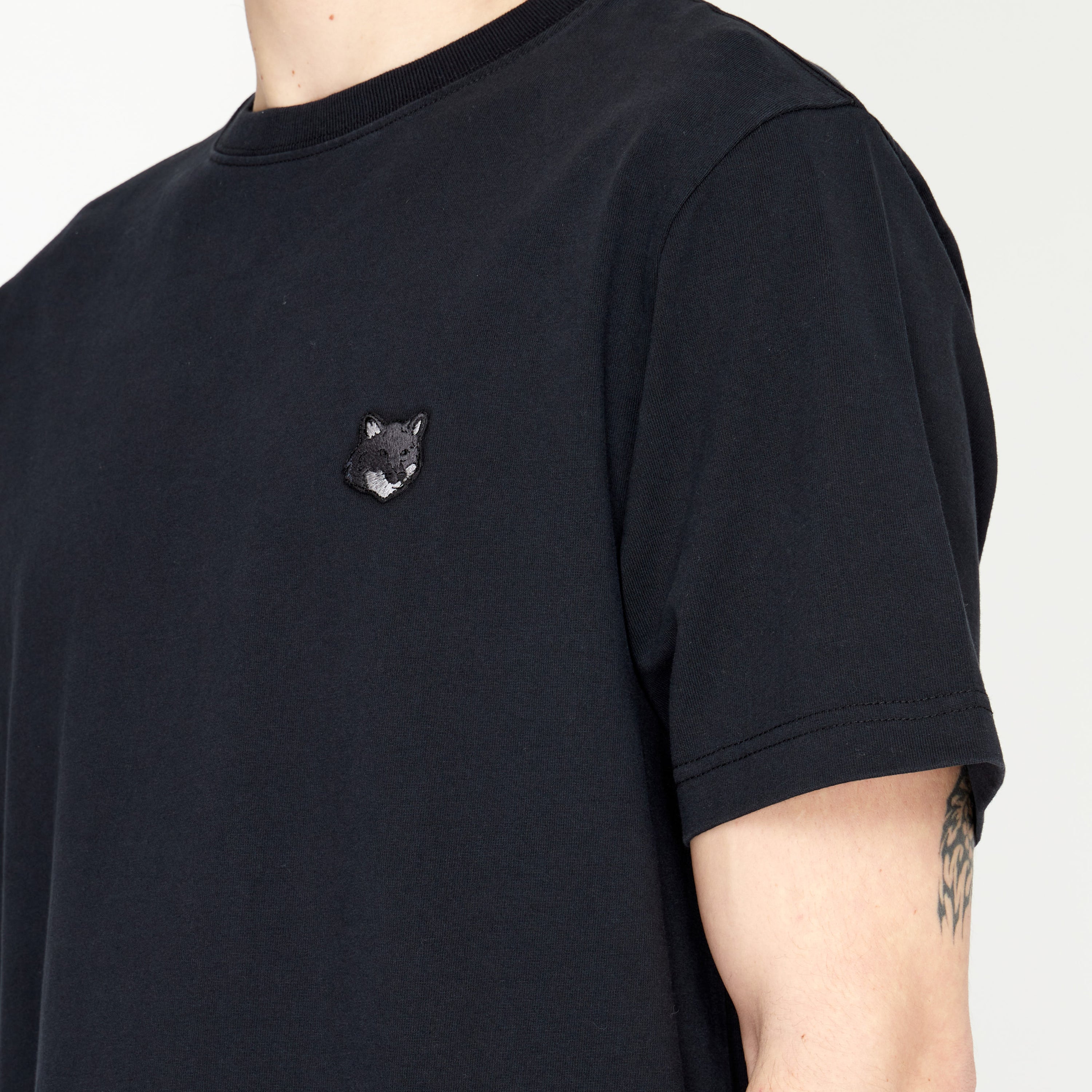 T-shirt Maison Kitsune Bold Fox Head Noir