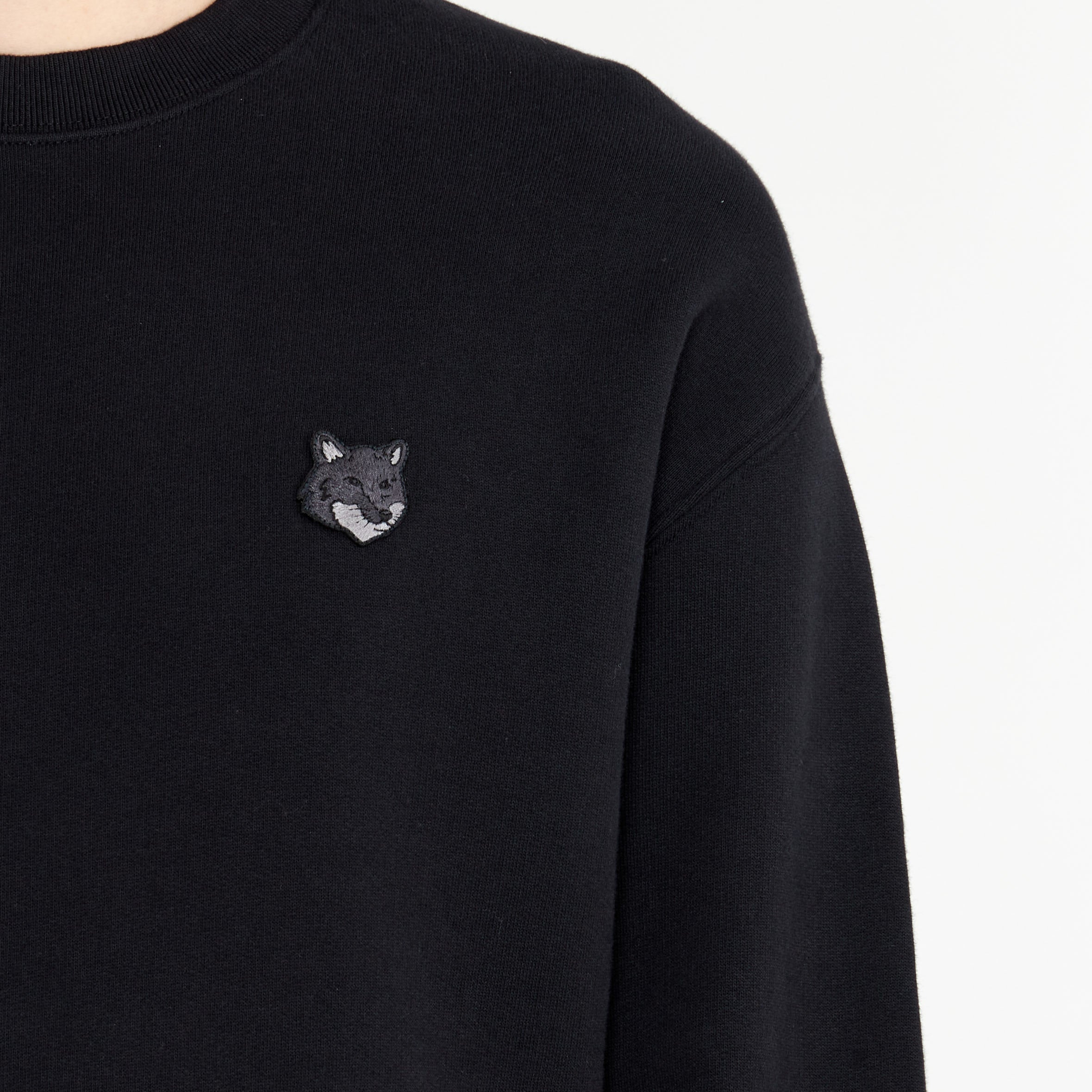 Sweatshirt Maison Kitsune Bold Fox Head Patch Noir