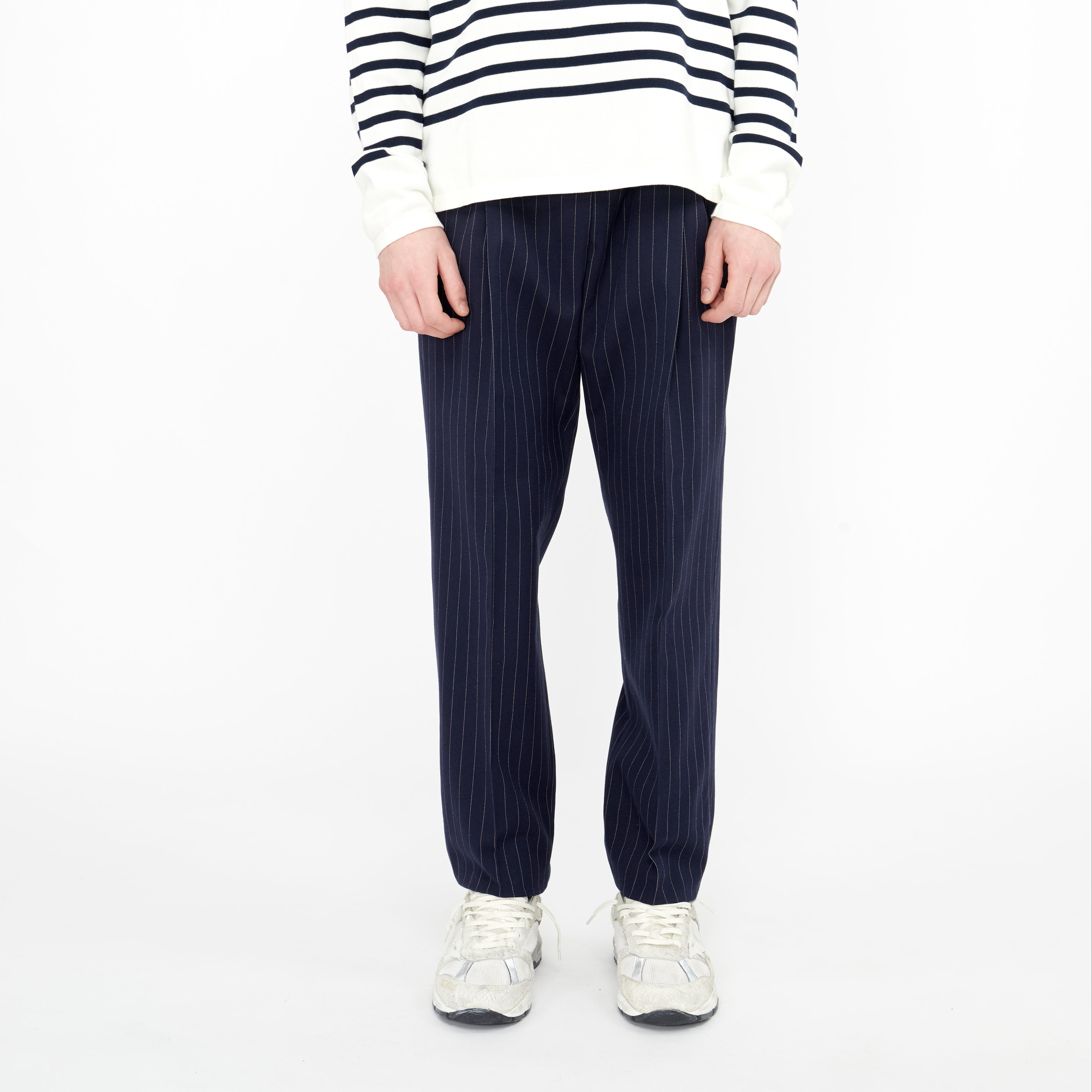 Pantalon de Costume Maison Kitsune Rayure
