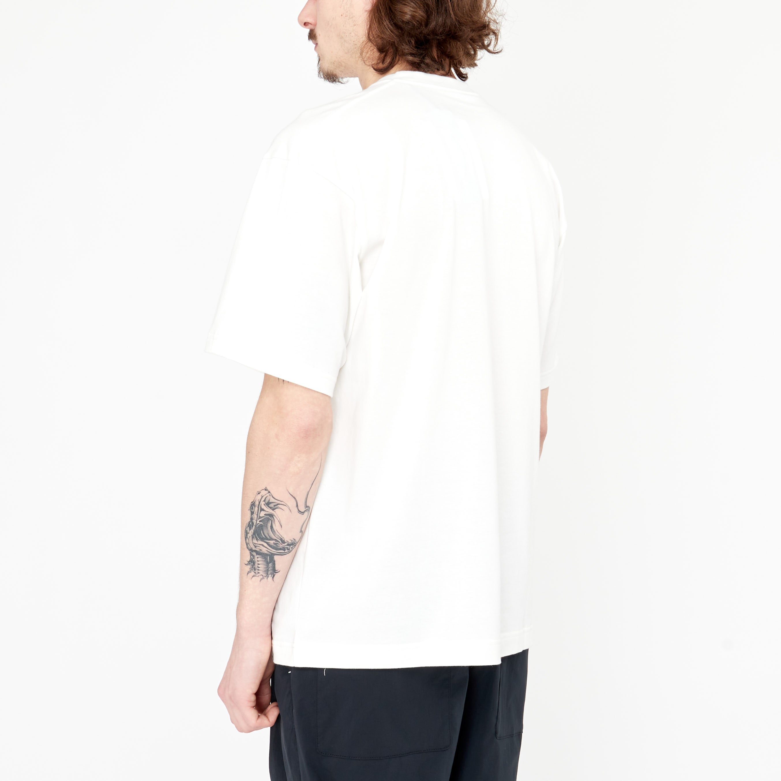 T-shirt And Wander Logo Blanc