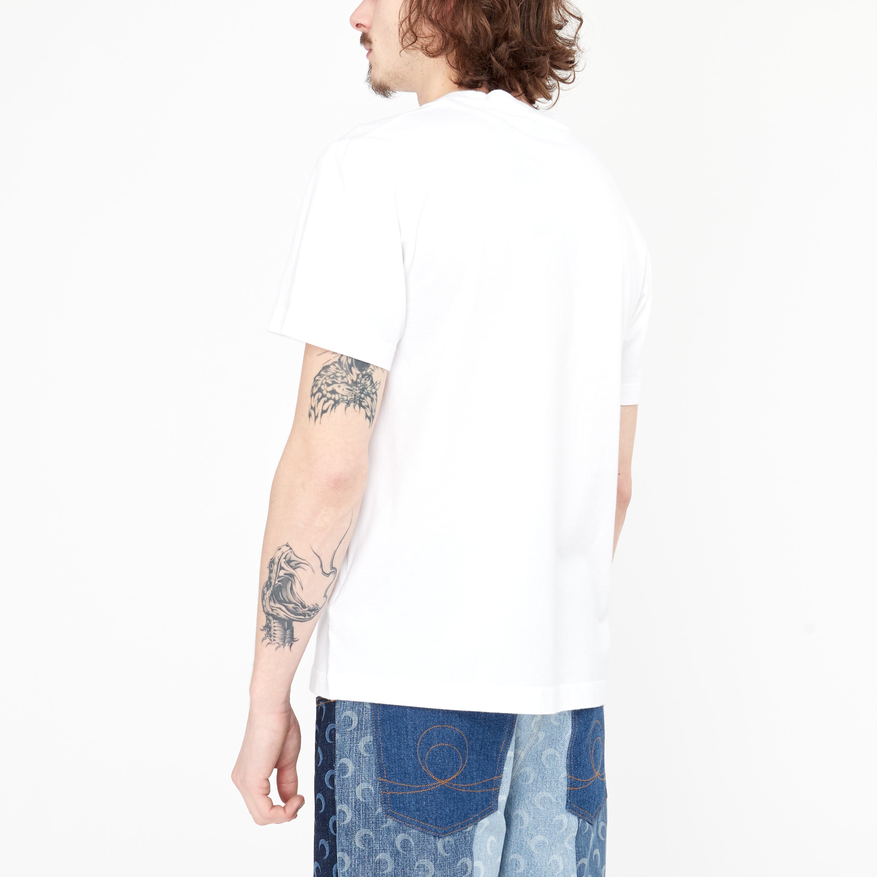 T-shirt Carne Bollente Summer Damp Blanc