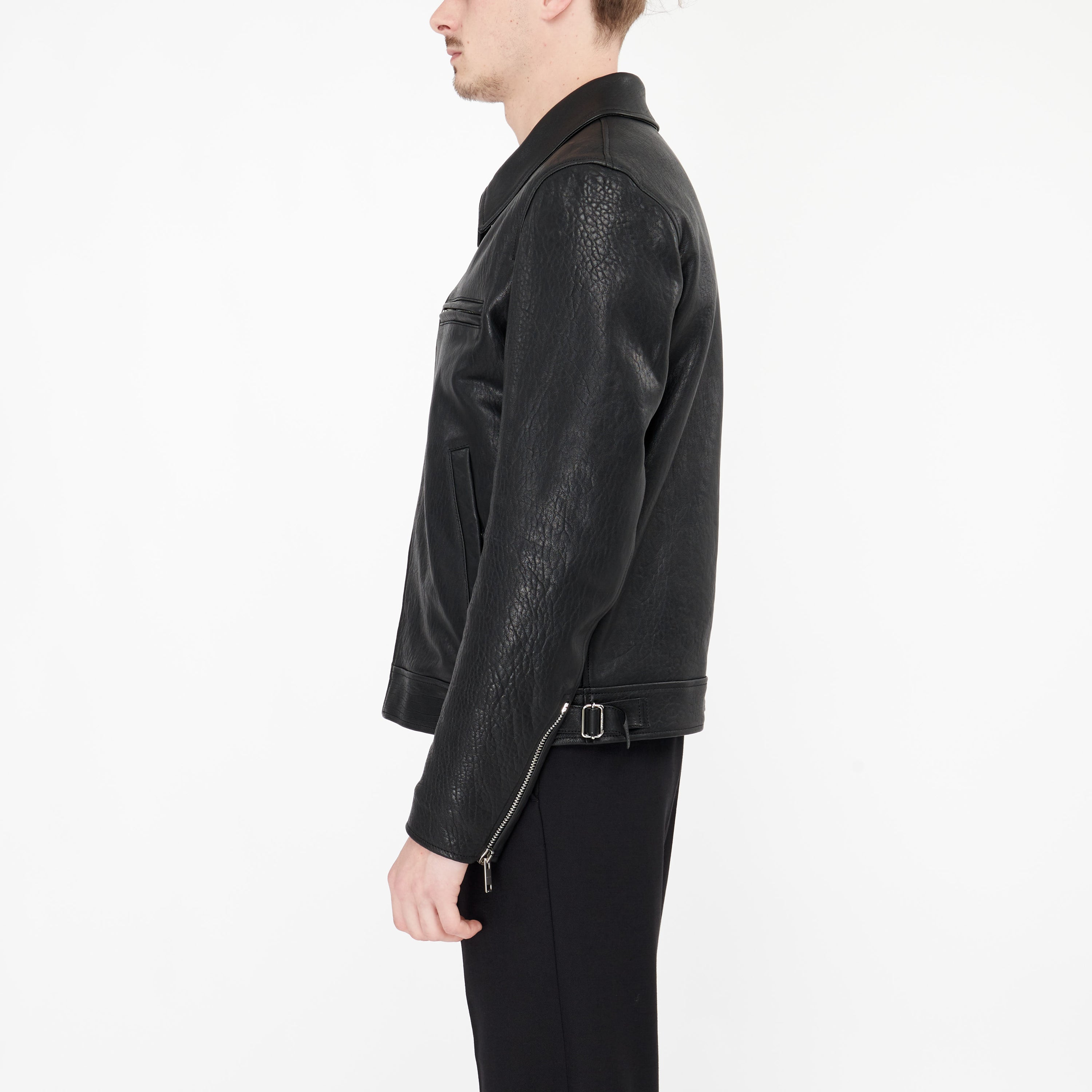 Blouson En Cuir Givenchy Noir