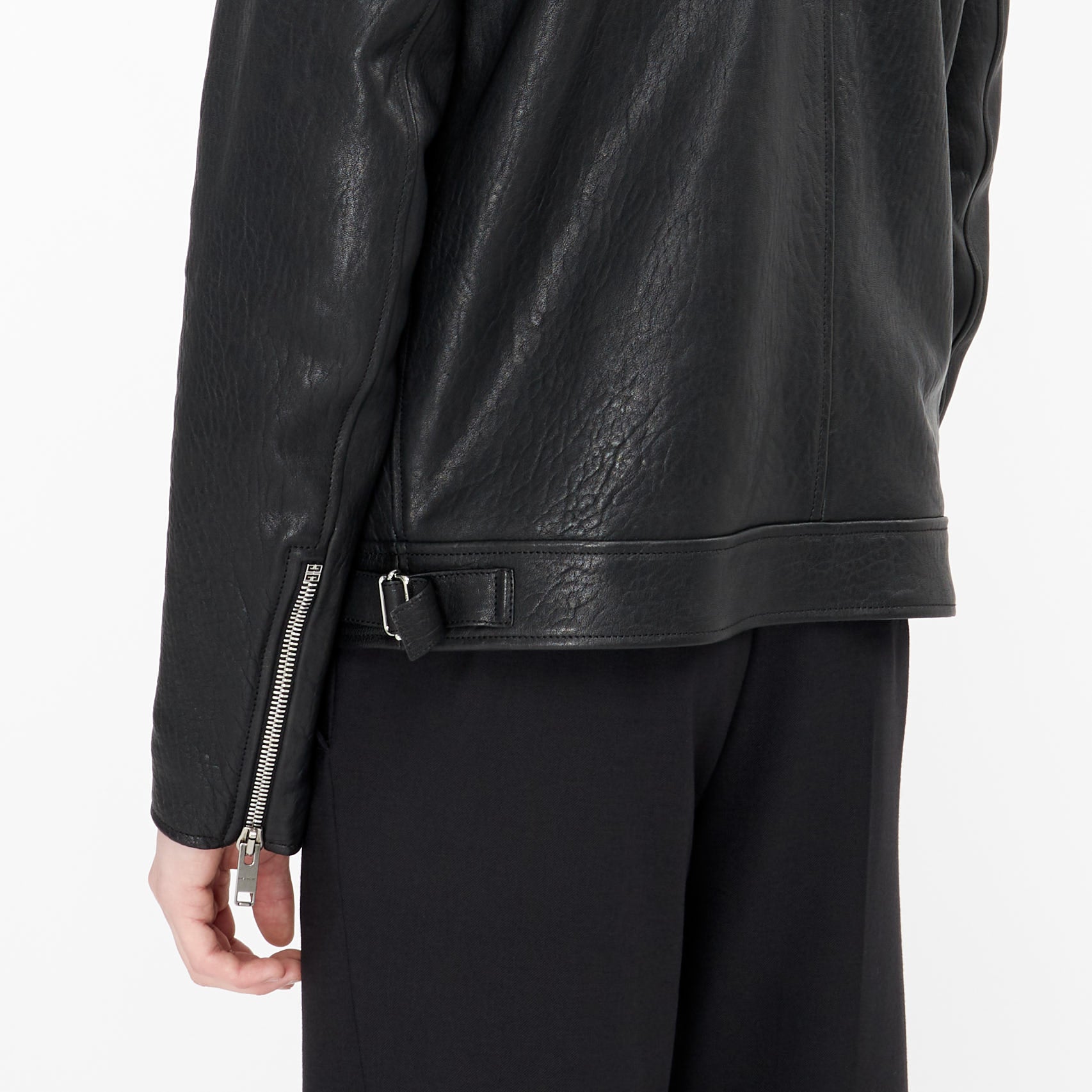 Blouson En Cuir Givenchy Noir