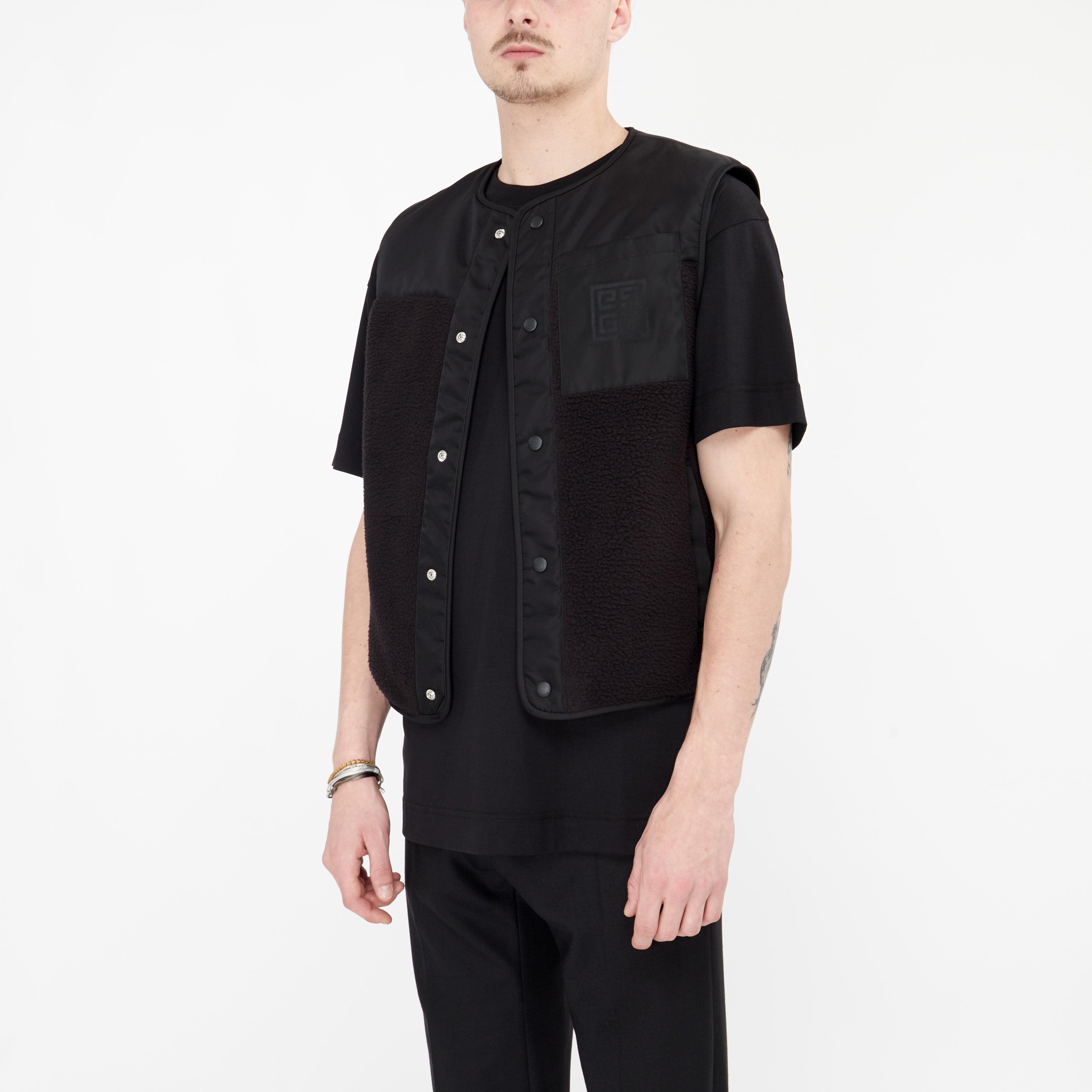 Gilet Givenchy en Laine Mélangées Noir