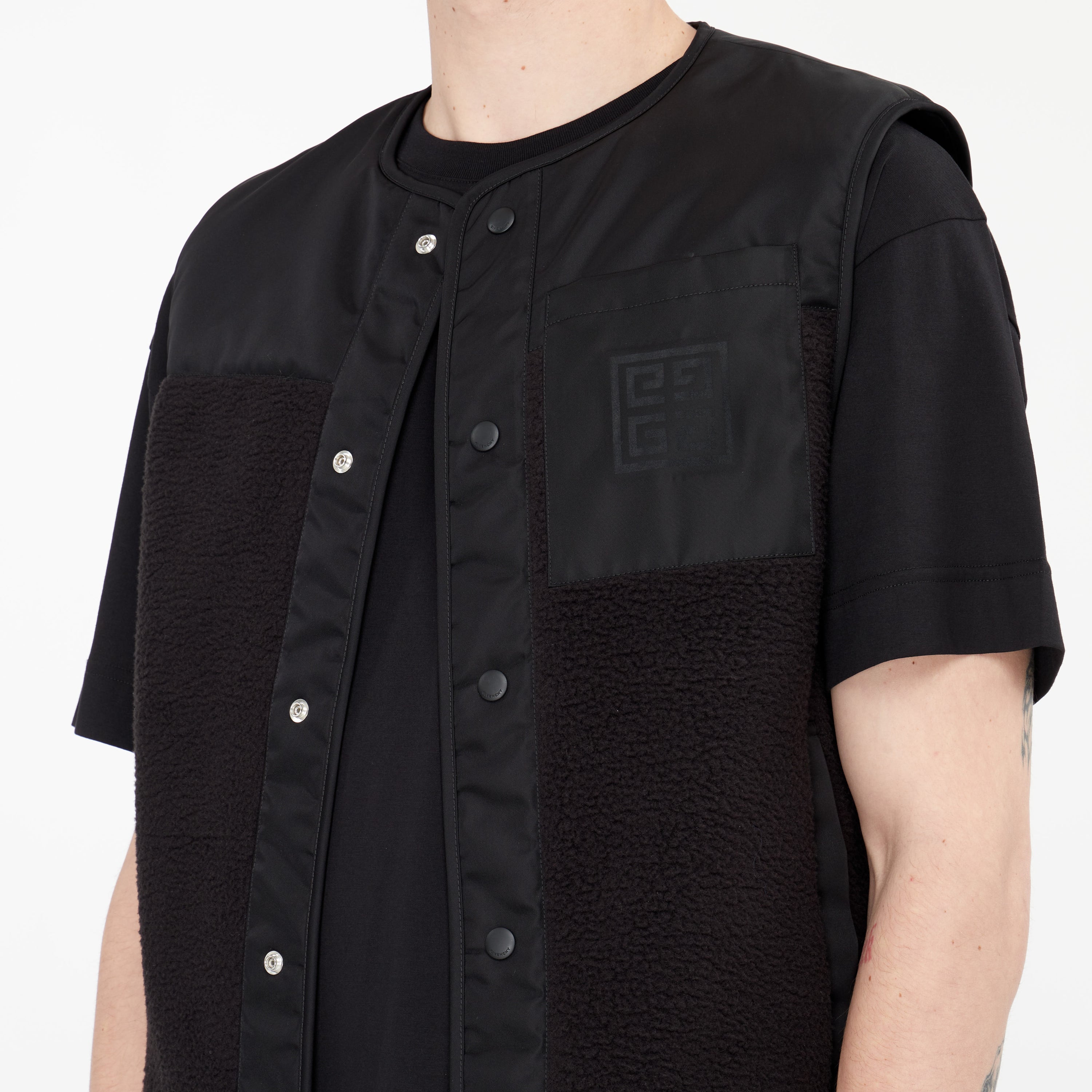 Gilet Givenchy en Laine Mélangées Noir