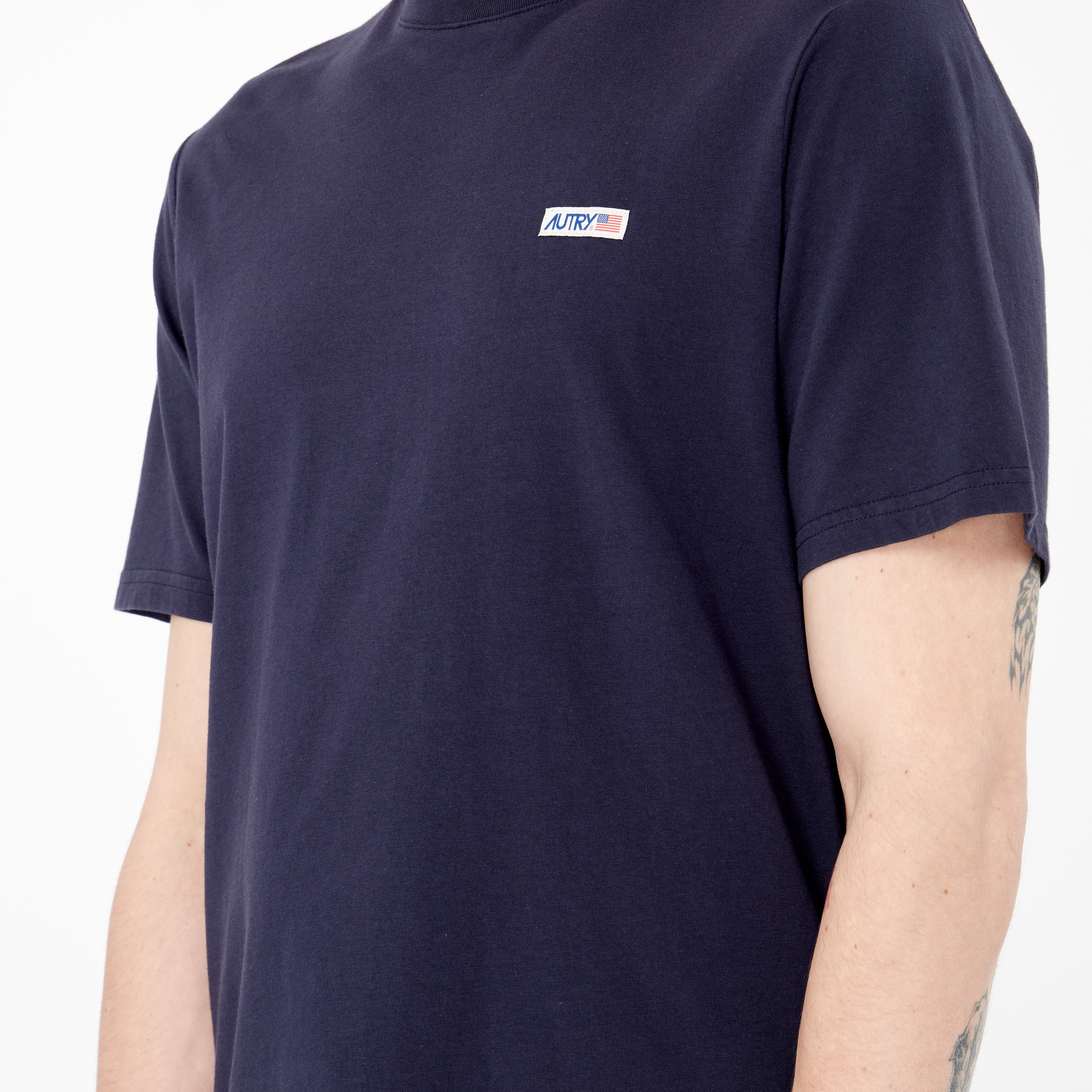 T-shirt Autry Label Marine