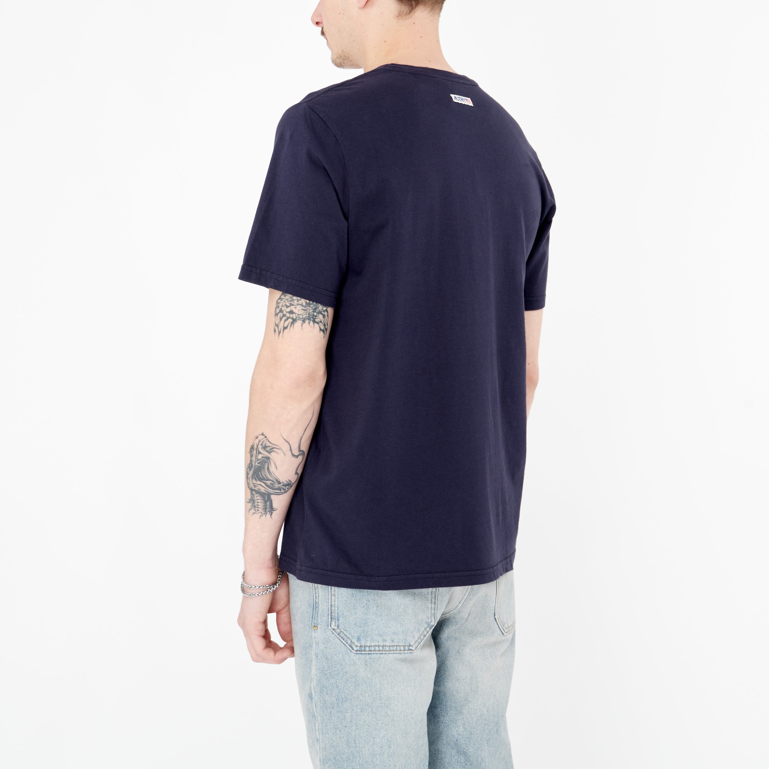T-shirt Autry Label Marine