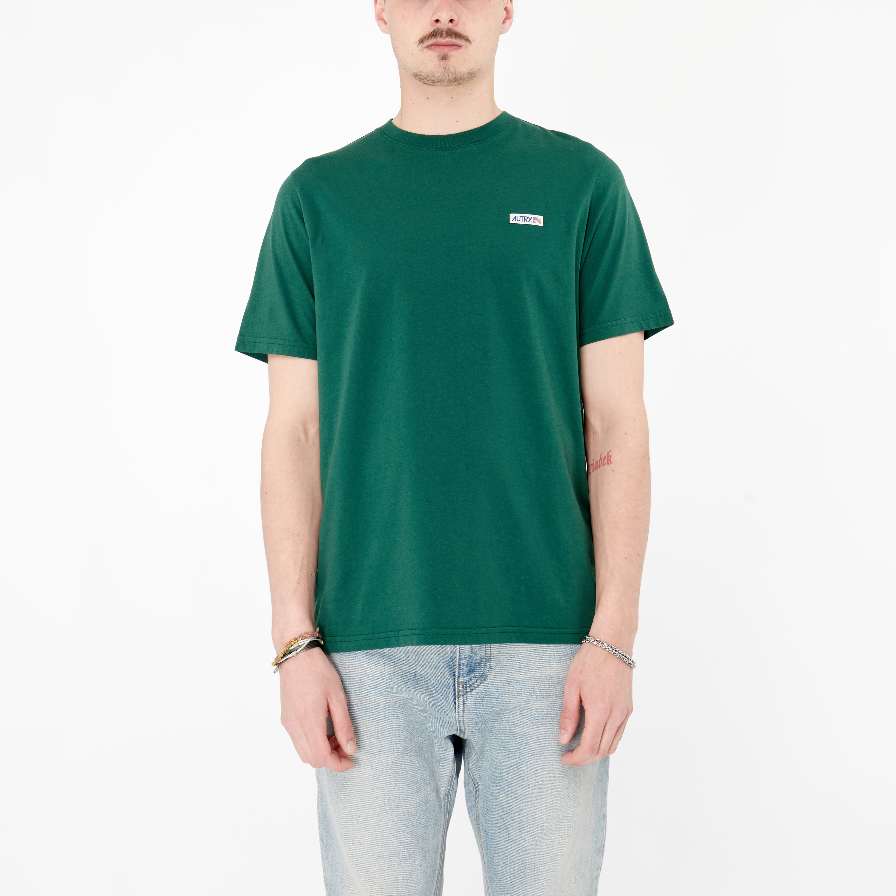 T-shirt Autry Label Vert