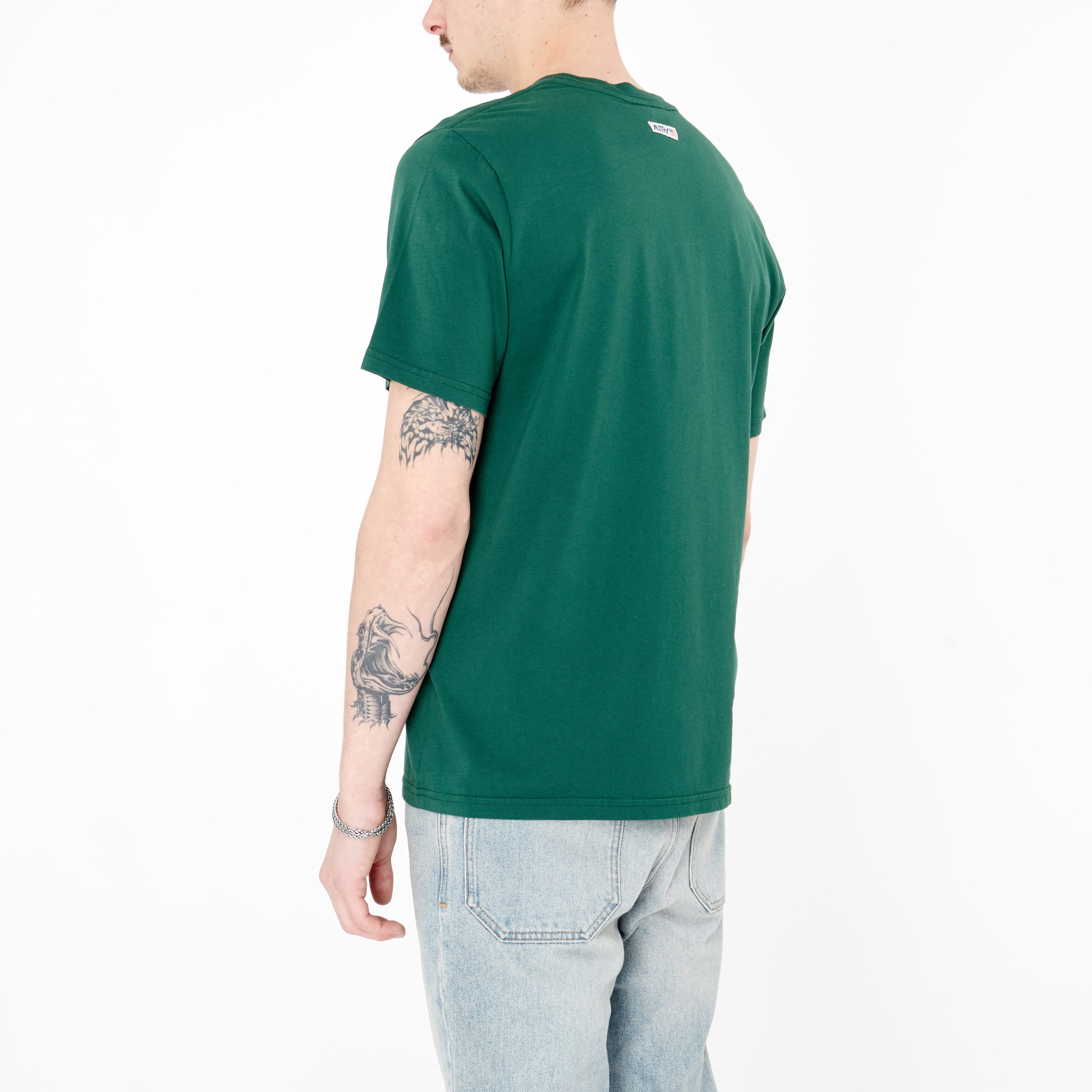 T-shirt Autry Label Vert