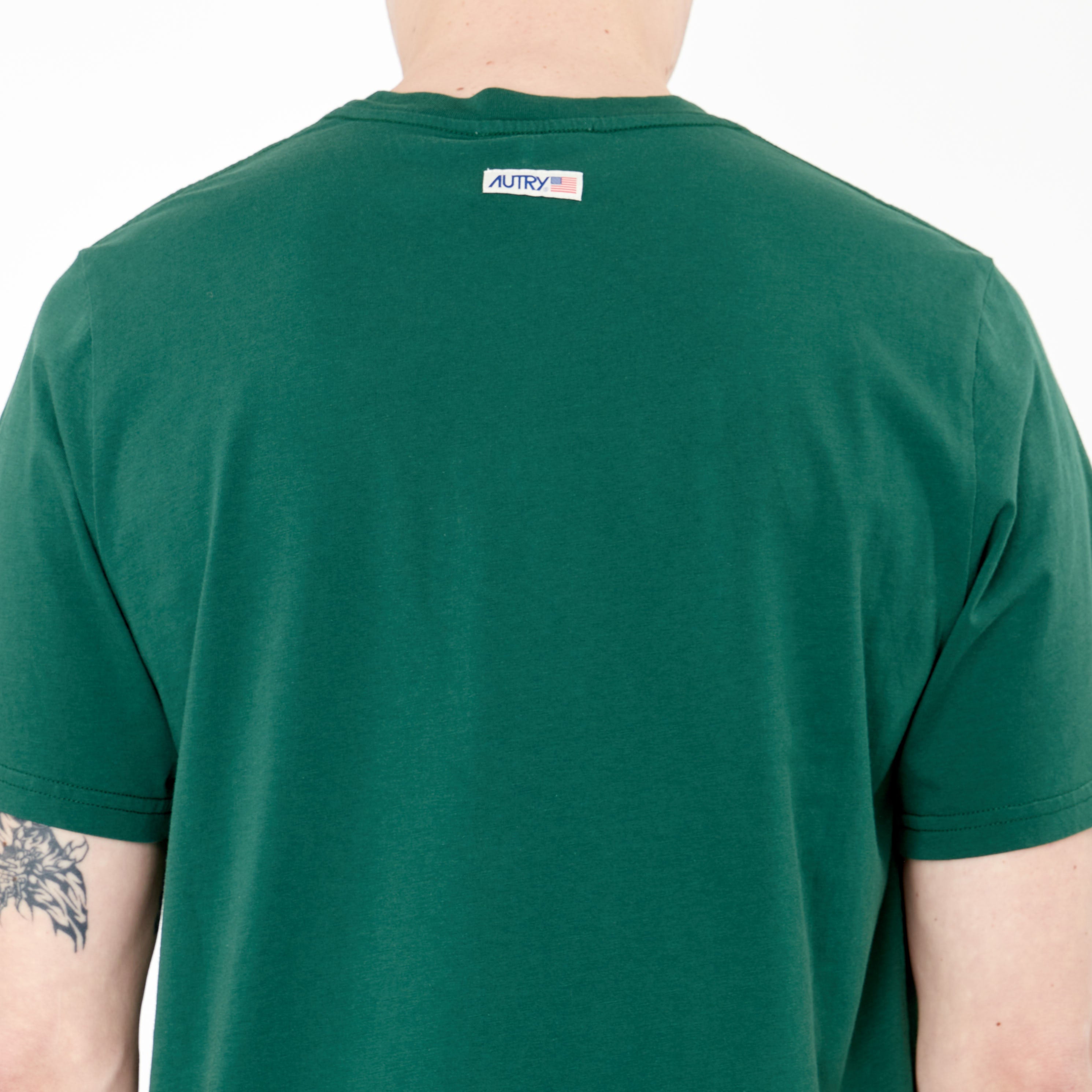 T-shirt Autry Label Vert