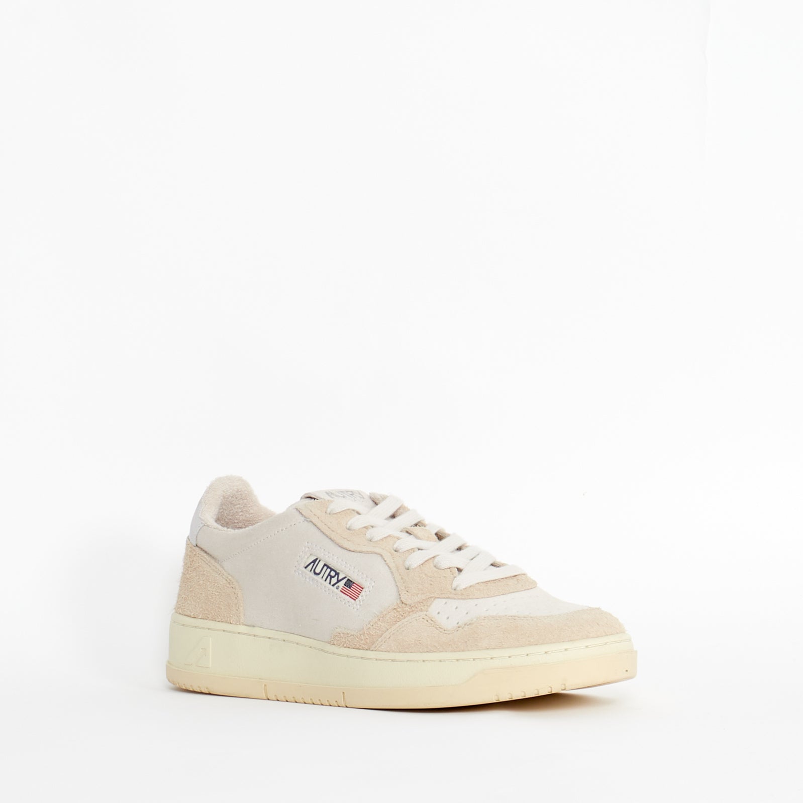Sneakers Autry Medalist SH02 Blanc et Beige